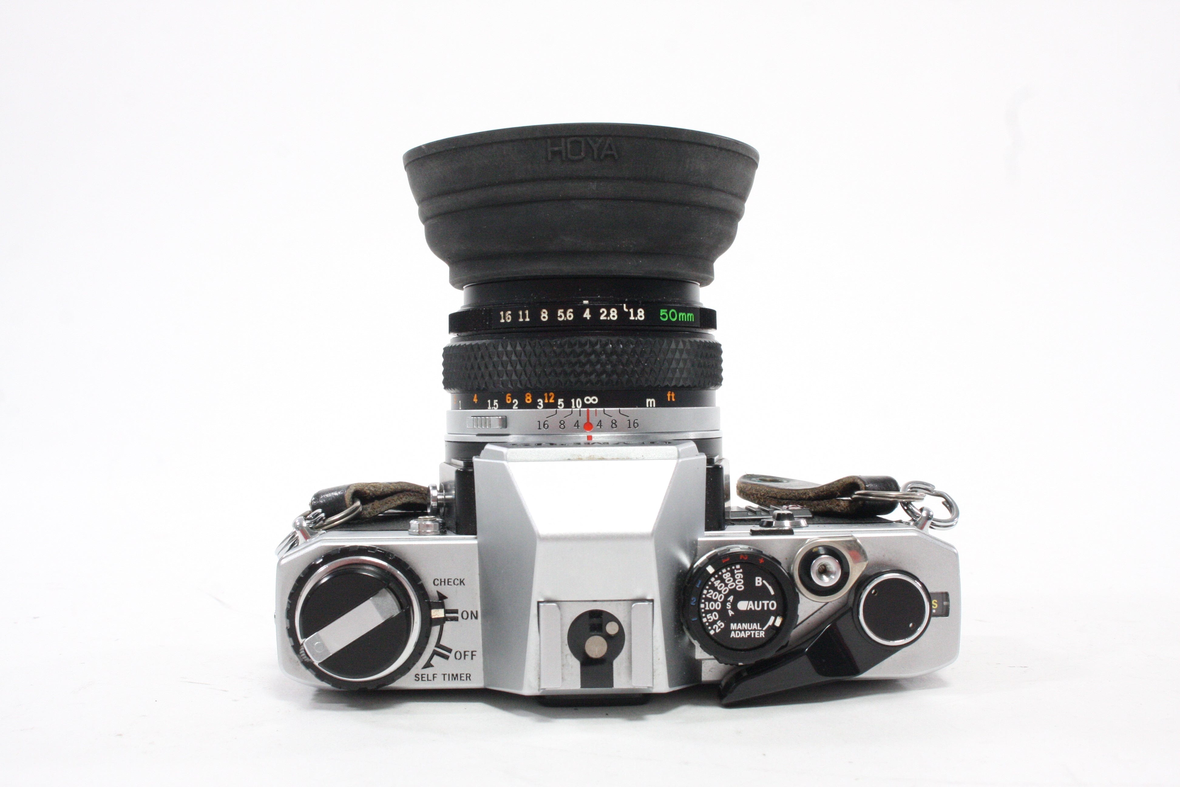Olympus OM10 35mm SLR Camera with 50mm f/1.8 Lens