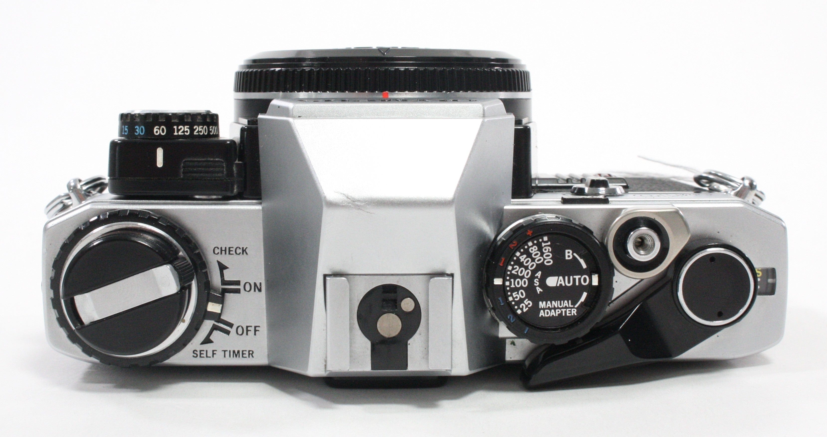 Olympus OM10 with Manual Adapter
