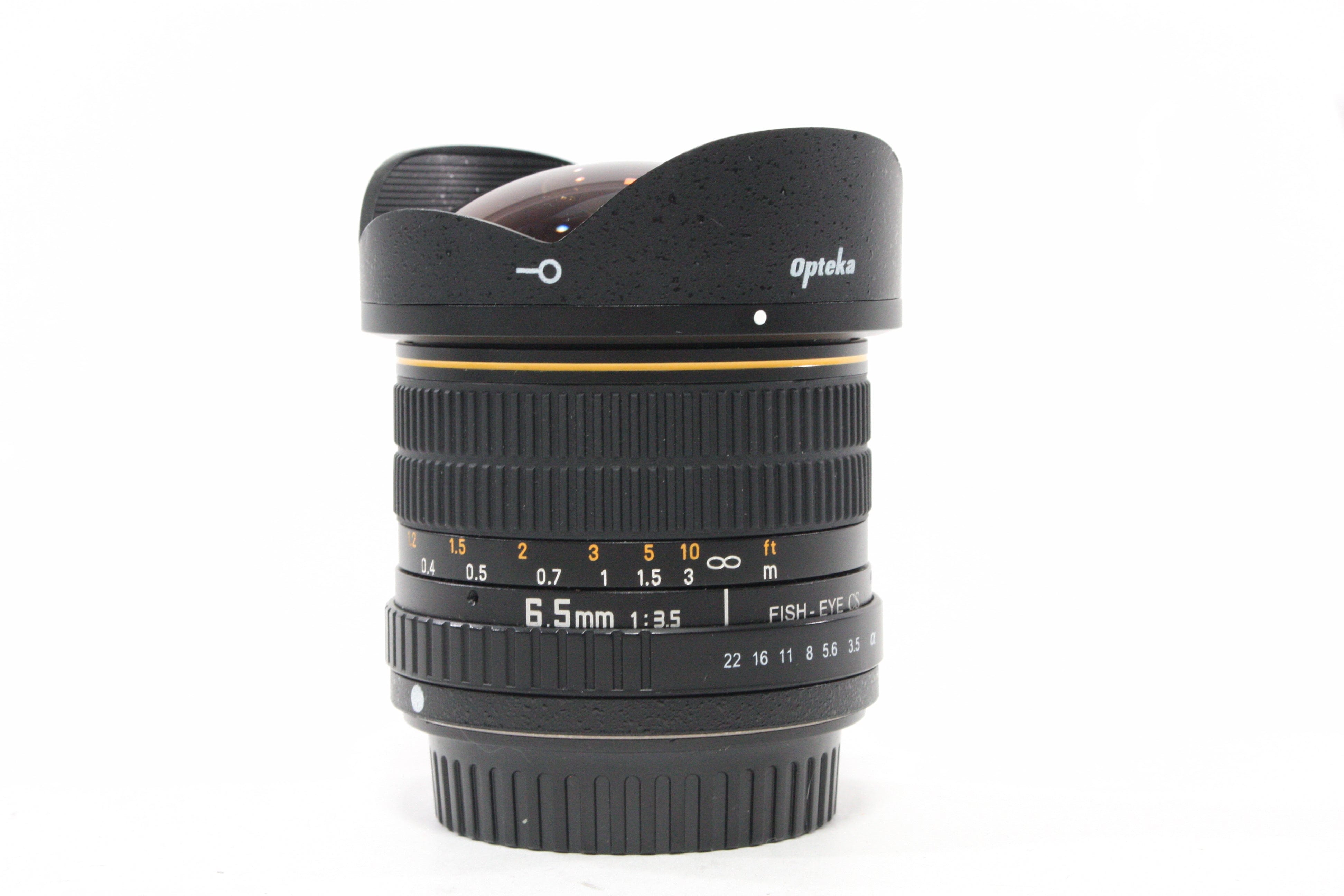 Opteka 6.5mm f/3.5 Fisheye Lens for Canon AF Mount