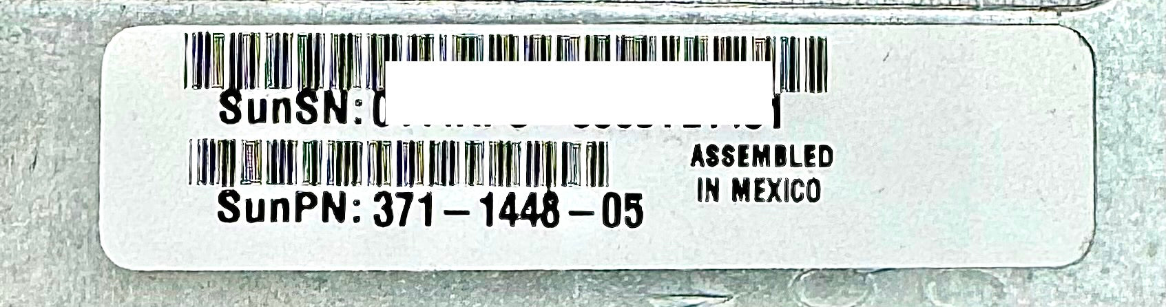 Oracle 371-1448 Front Indicator Module, SB6000