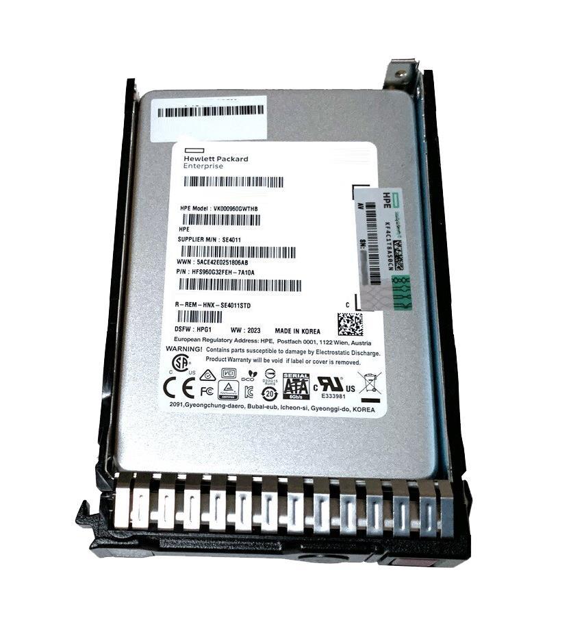 P37171-001 HPE 800GB SAS 24Gbps Mixed Use DS 2.5-Inch Solid State Drive with Smart Carrier
