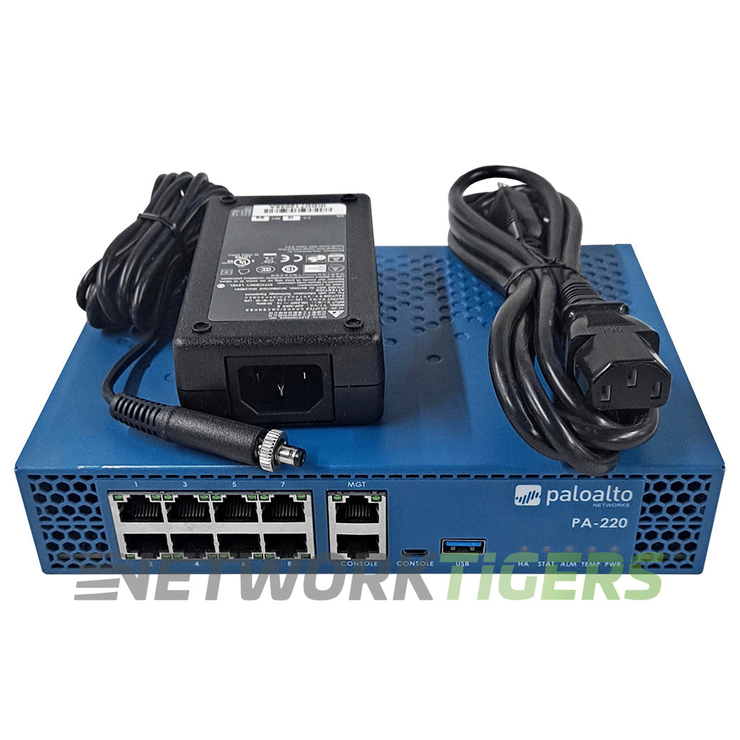 NEW Palo Alto PA-220 Next Generation 500 Mbps 8x 1GB RJ45 Firewall
