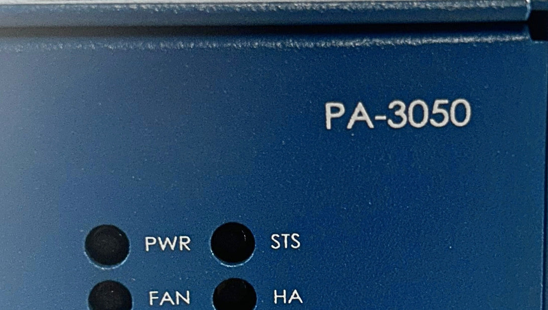 Palo Alto PA-3050 12 Port Firewall Security Appliance