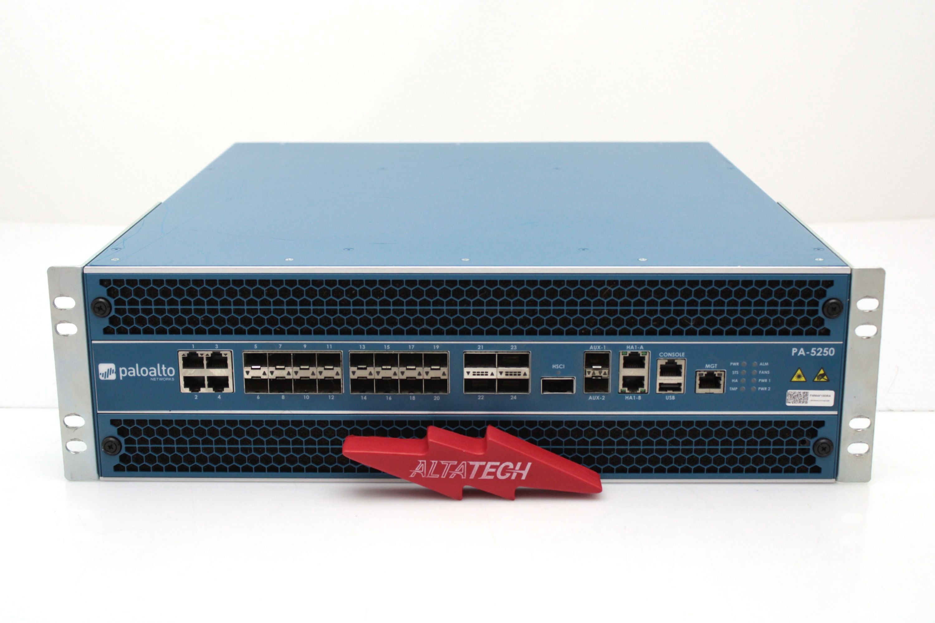 Palo Alto PA-5250 Network Security Appliance Firewall