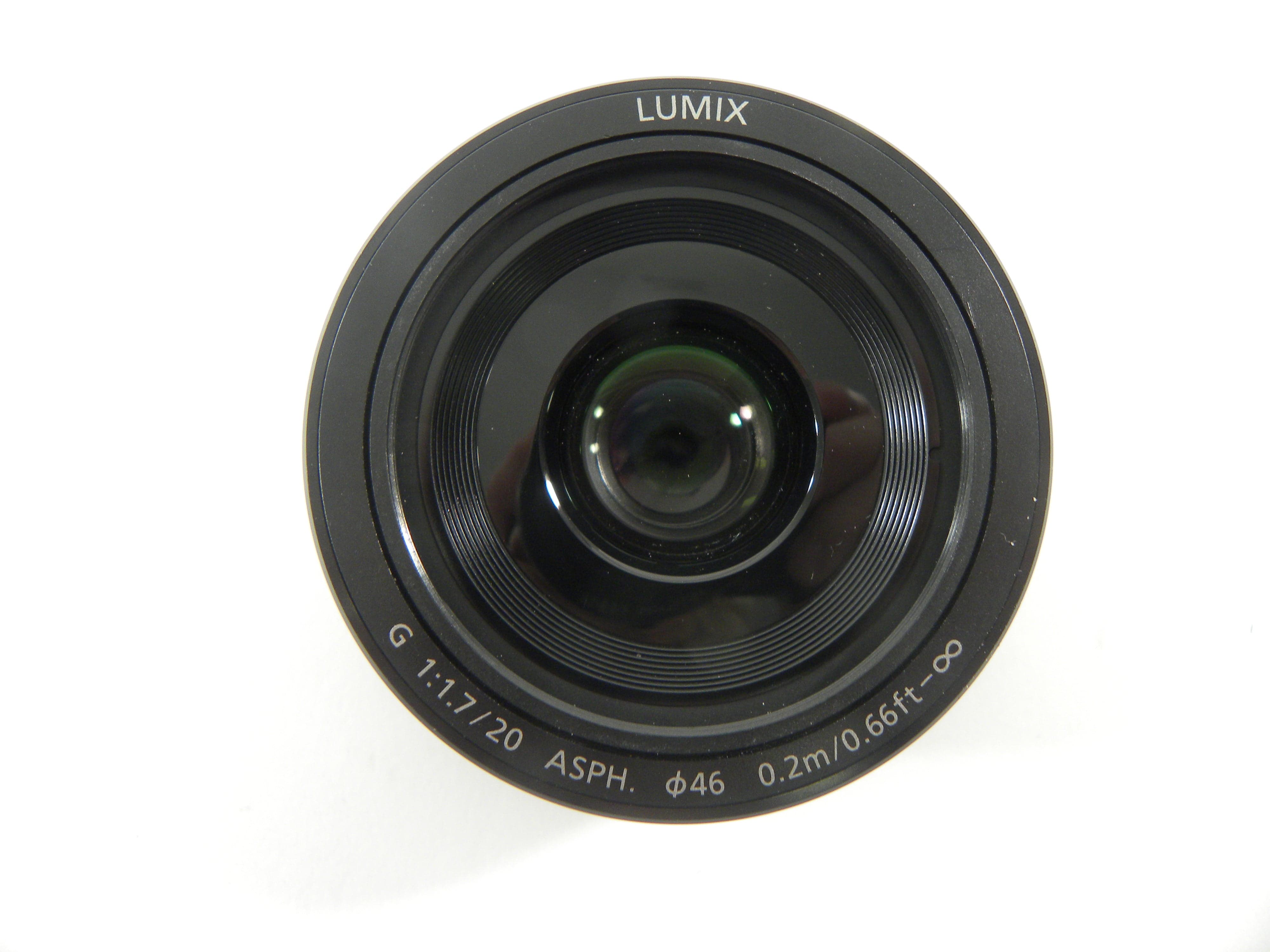 Panasonic Lumix 20mm f1.7 G ASPH Micro 4/3 Mount
