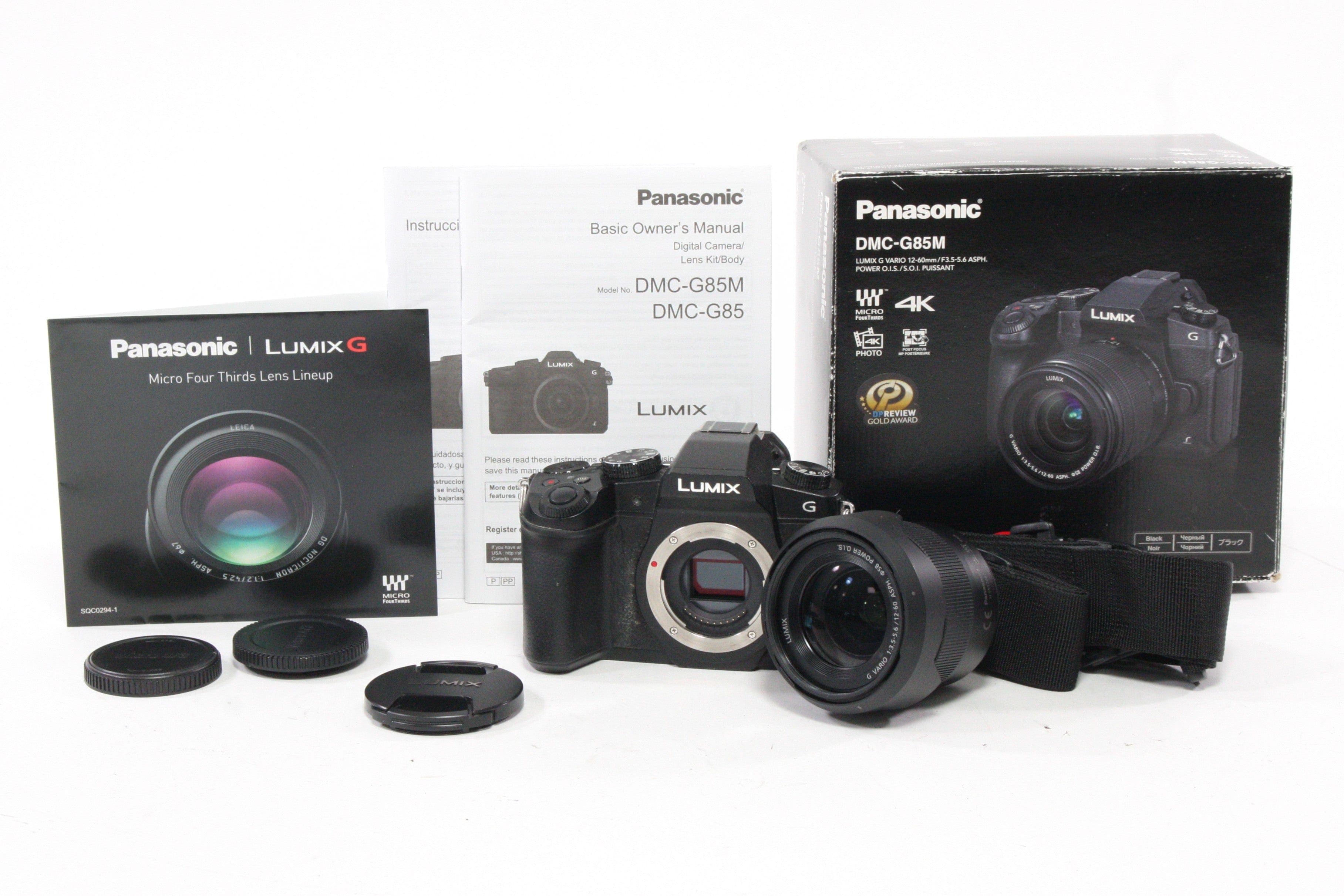 Panasonic Lumix DMC-G85 with 12-60 f/3.5-5.6 Lens