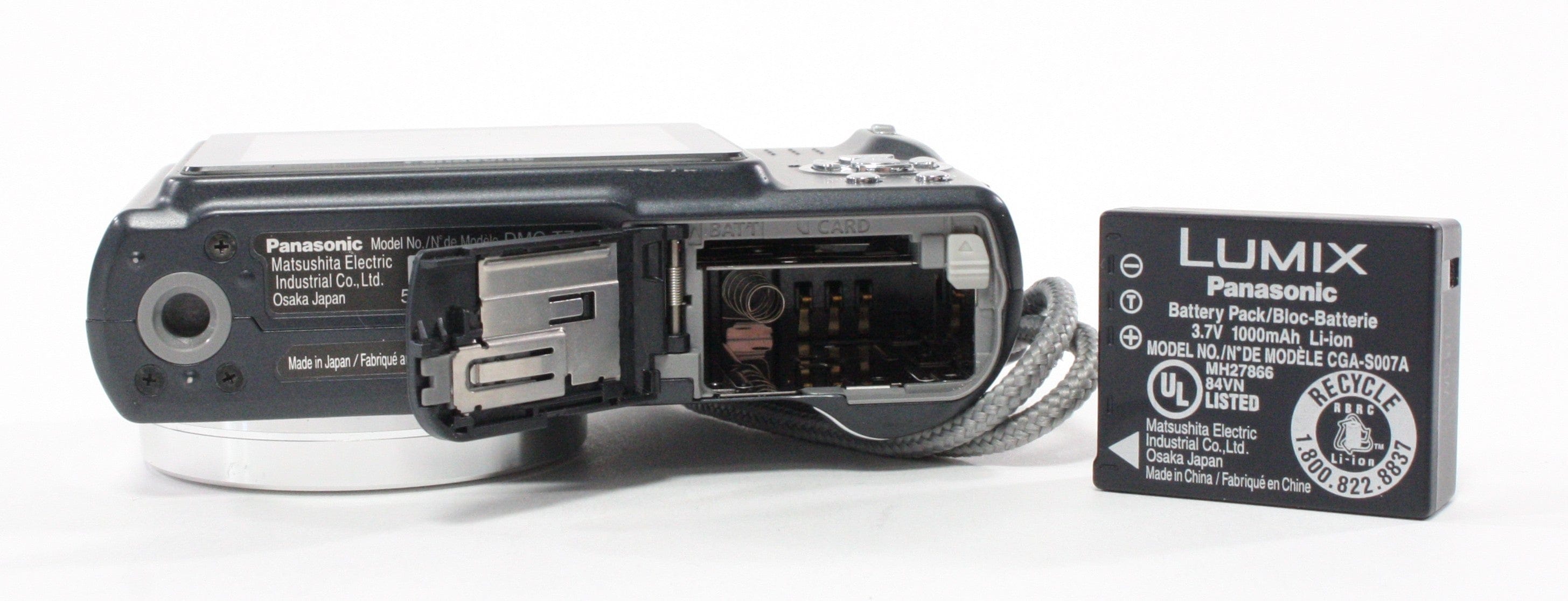 Panasonic Lumix DMC-TZ4 Digital Point-and-Shoot Camera 10x Zoom 8.1mp