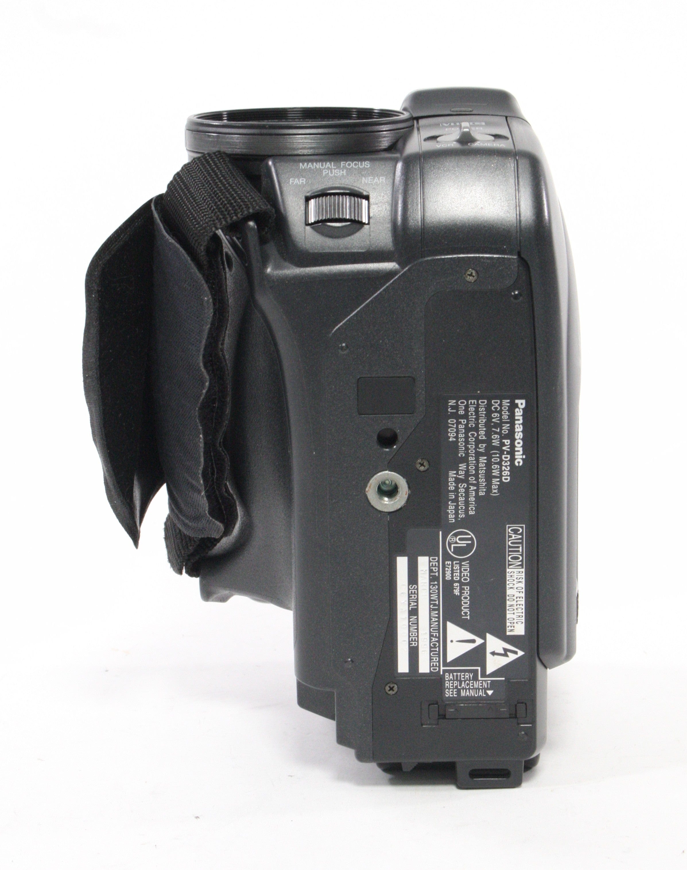 Panasonic Palmcorder IQ PV-D326 Camcorder