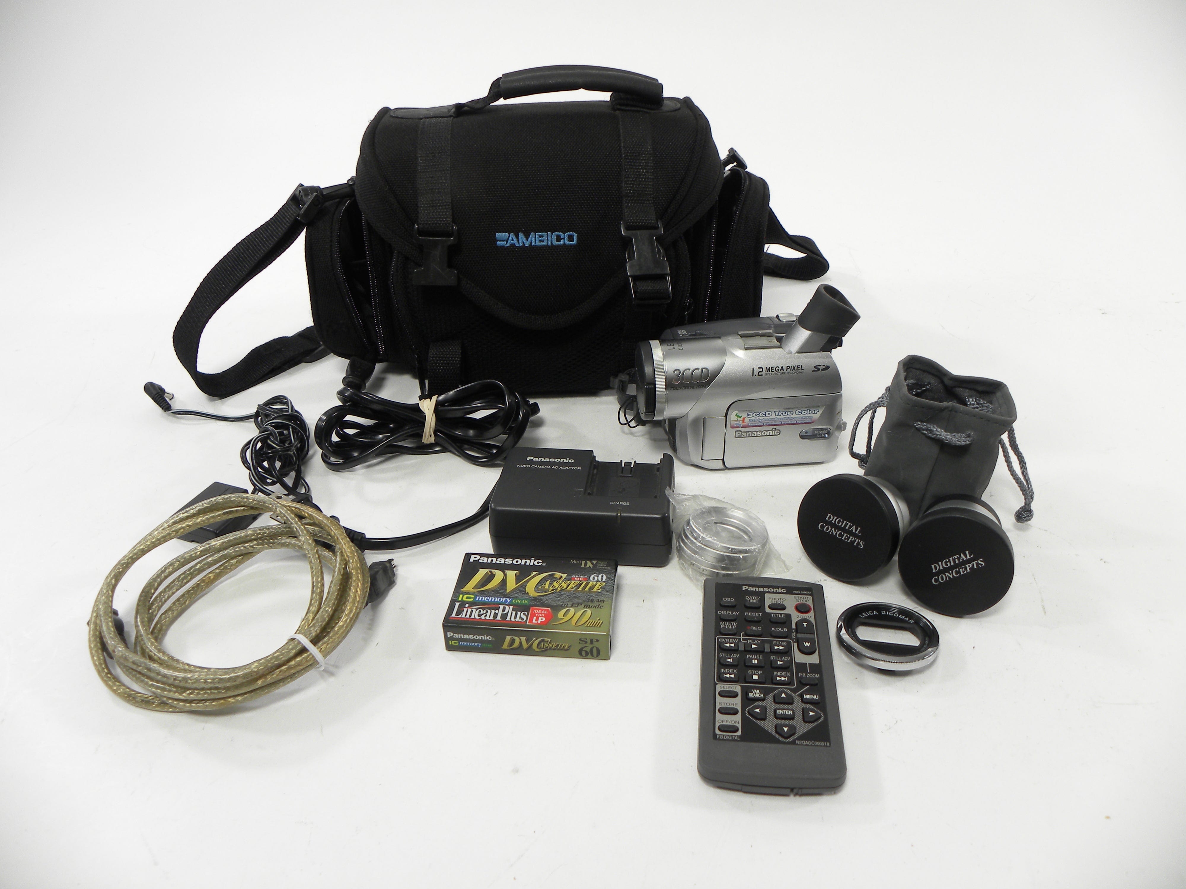 Panasonic PV-GS120 MiniDV Camcorder
