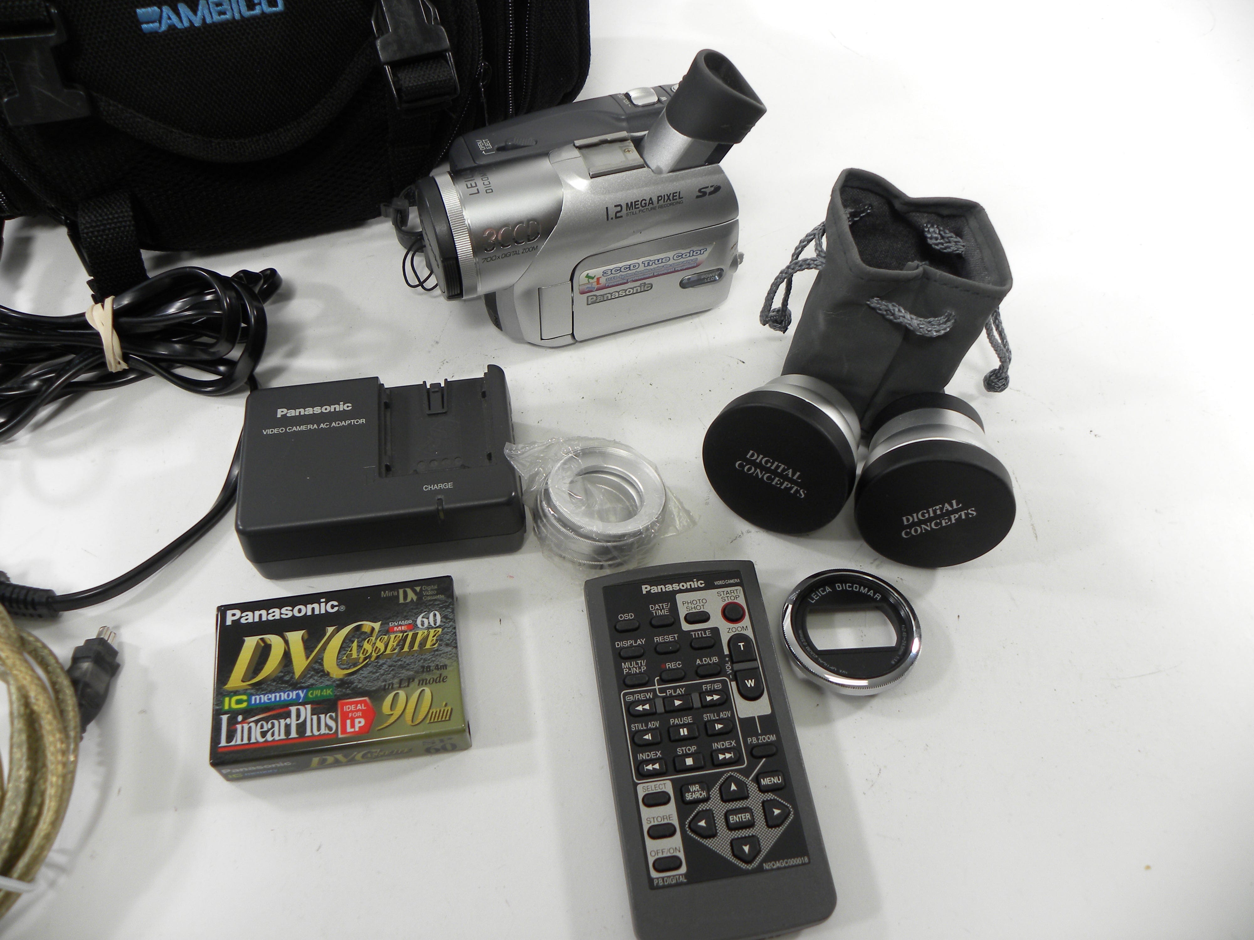 Panasonic PV-GS120 MiniDV Camcorder