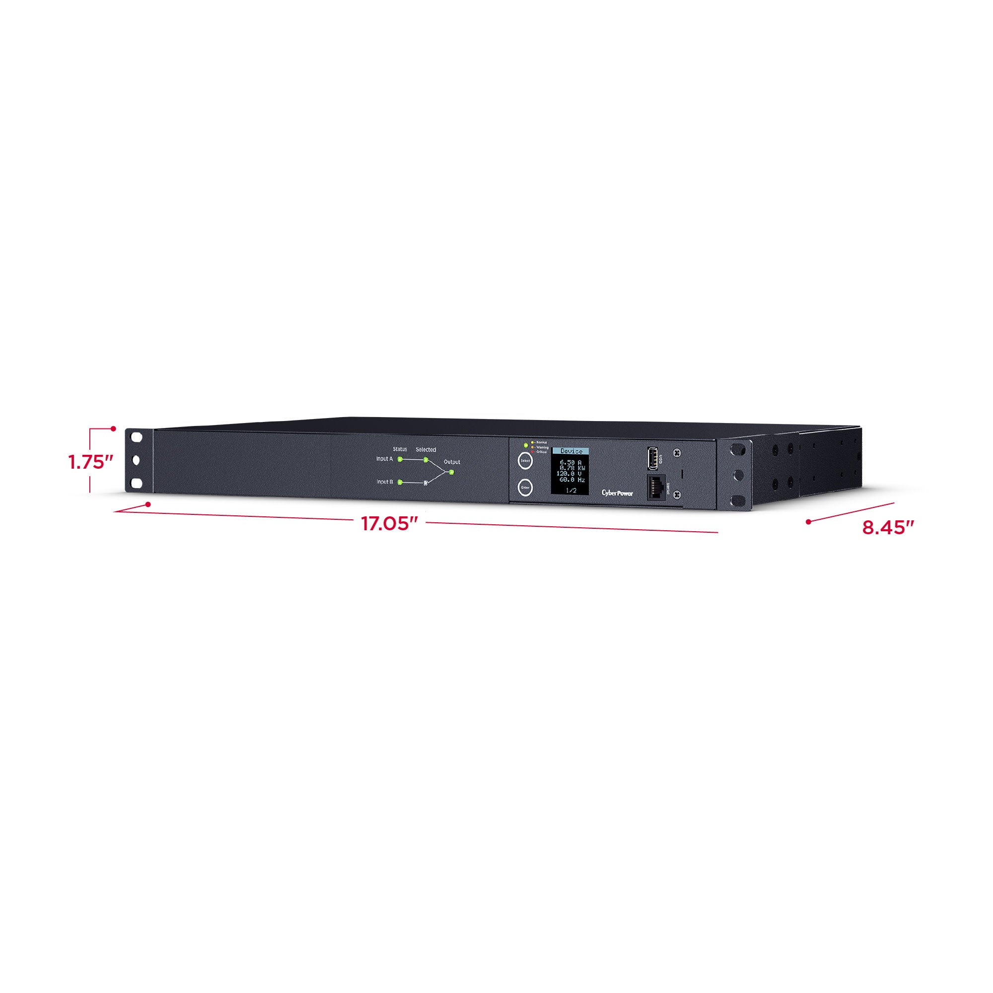 CyberPower PDU24001 Metered ATS