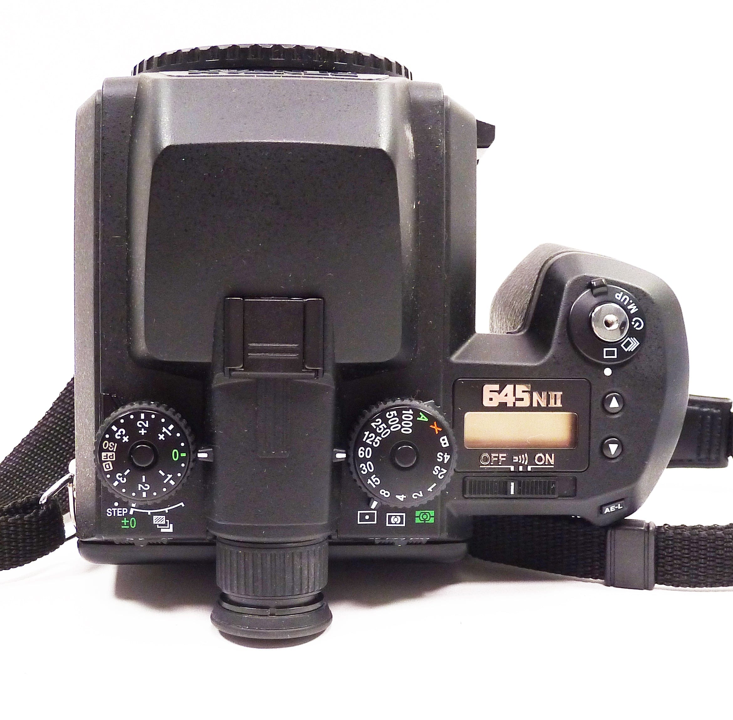 Pentax 645 N II Body with 120 Insert and New Modified Battery Holder