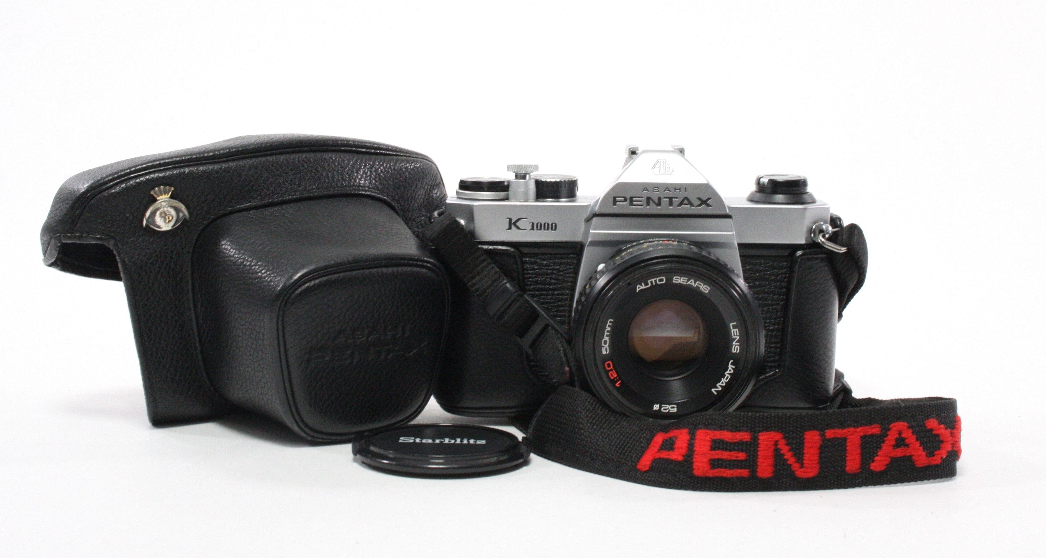 Pentax K1000 with Sears 50mm f/2 Lens