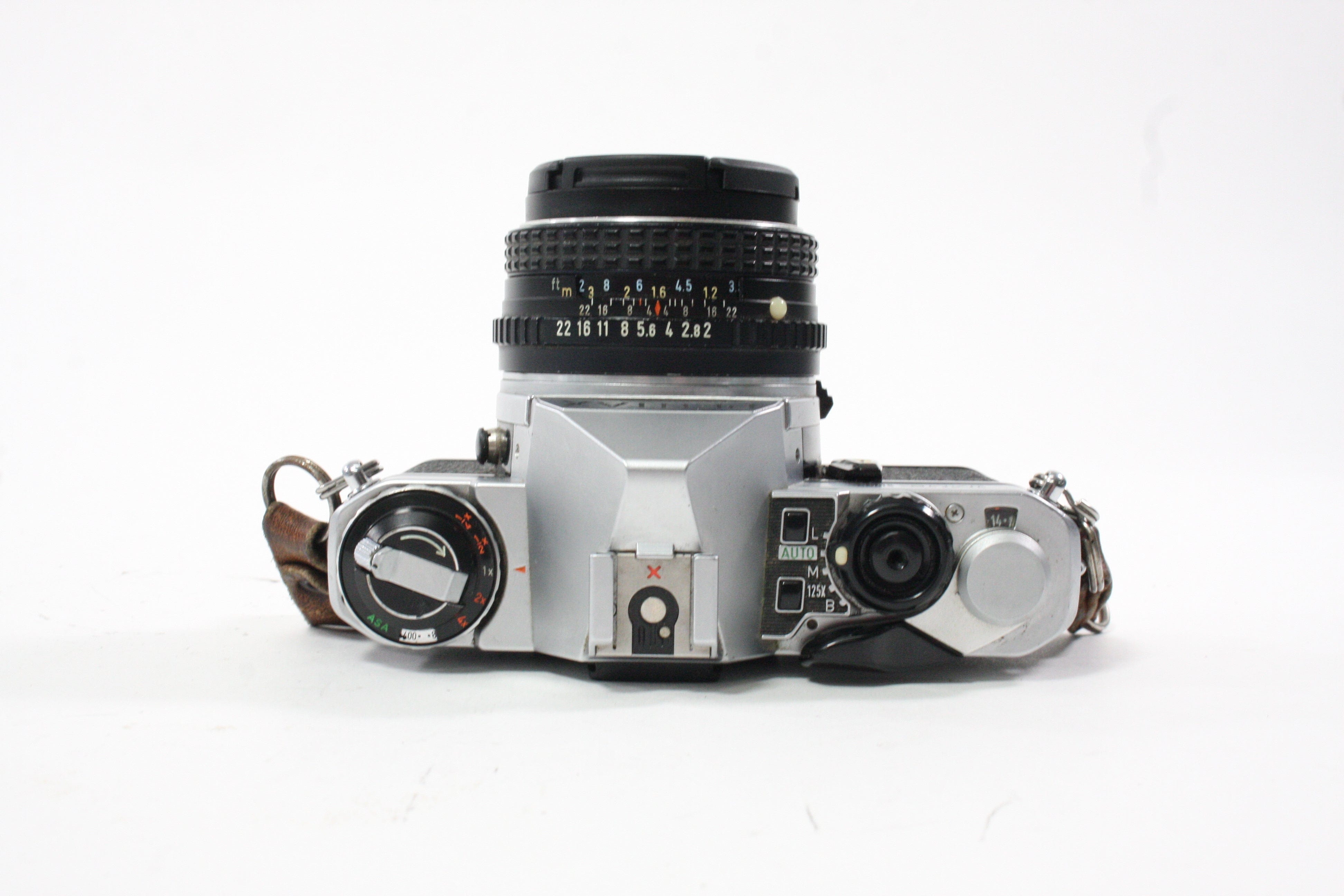 Pentax ME Super 35mm SLR Camera with 50mm f/2 Lens