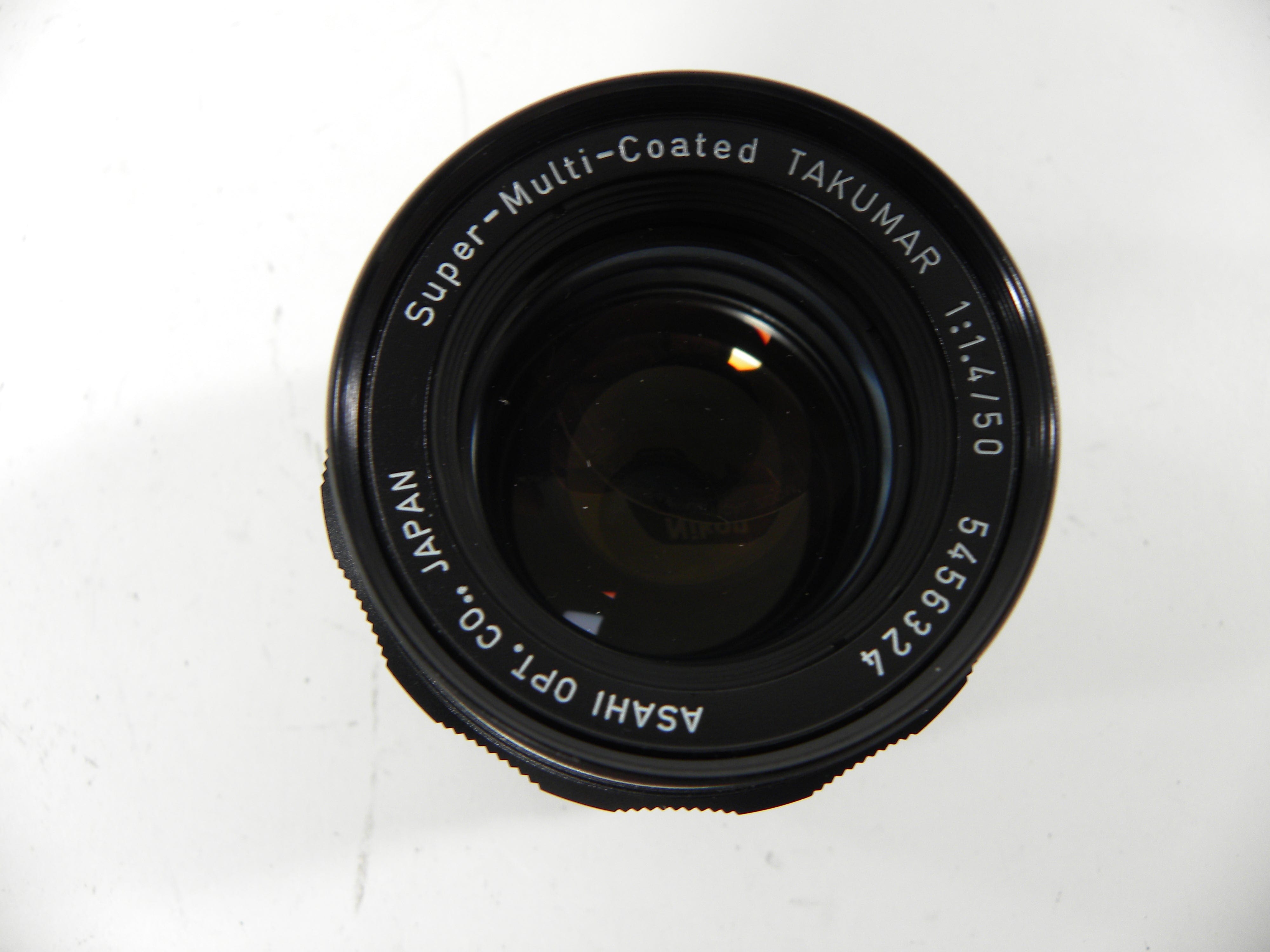 Pentax Super MC Takumar 50mm f1.4 M42 Mount