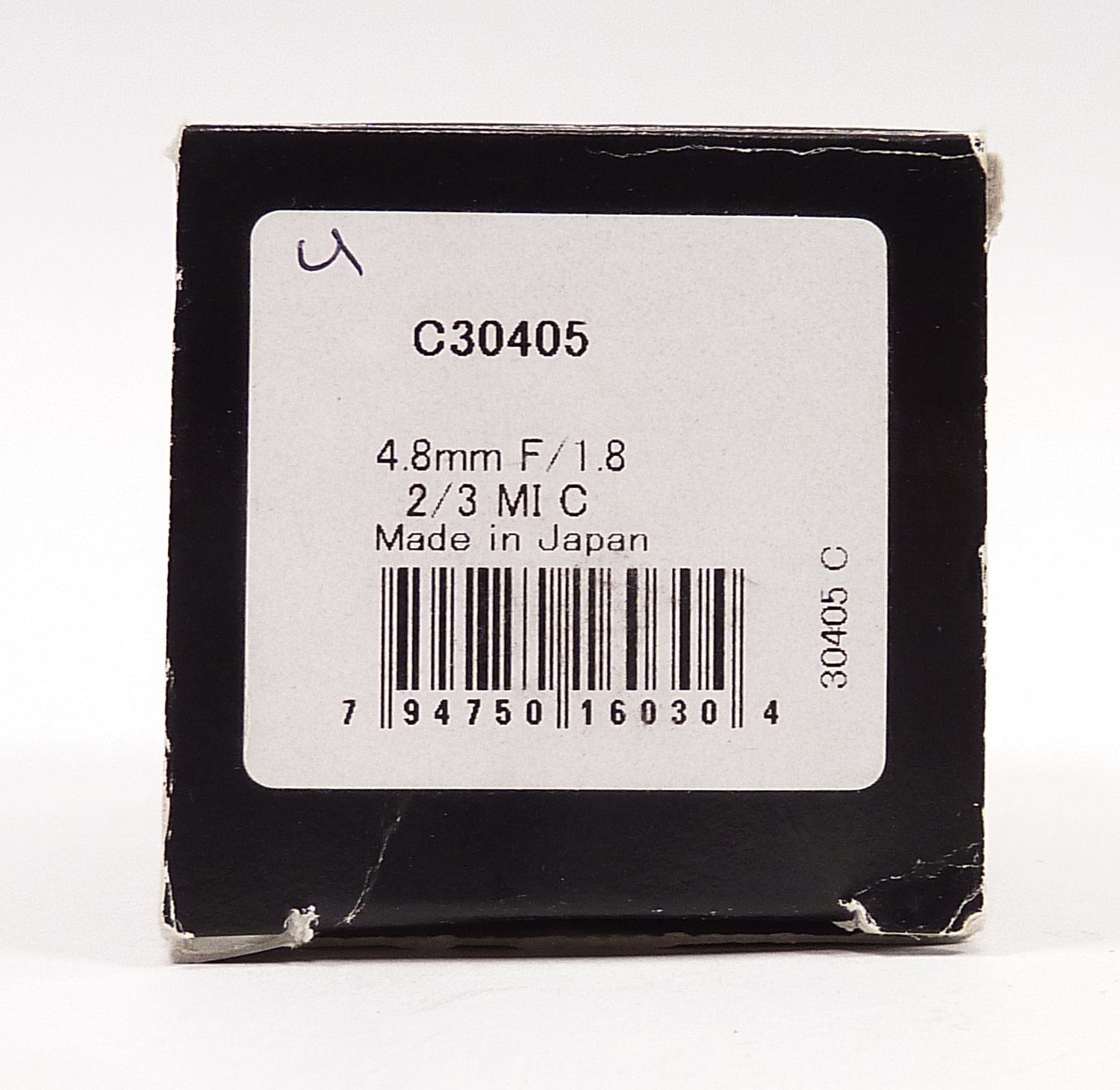 Pentax TV Lens 4.8mm F1.8 In Box