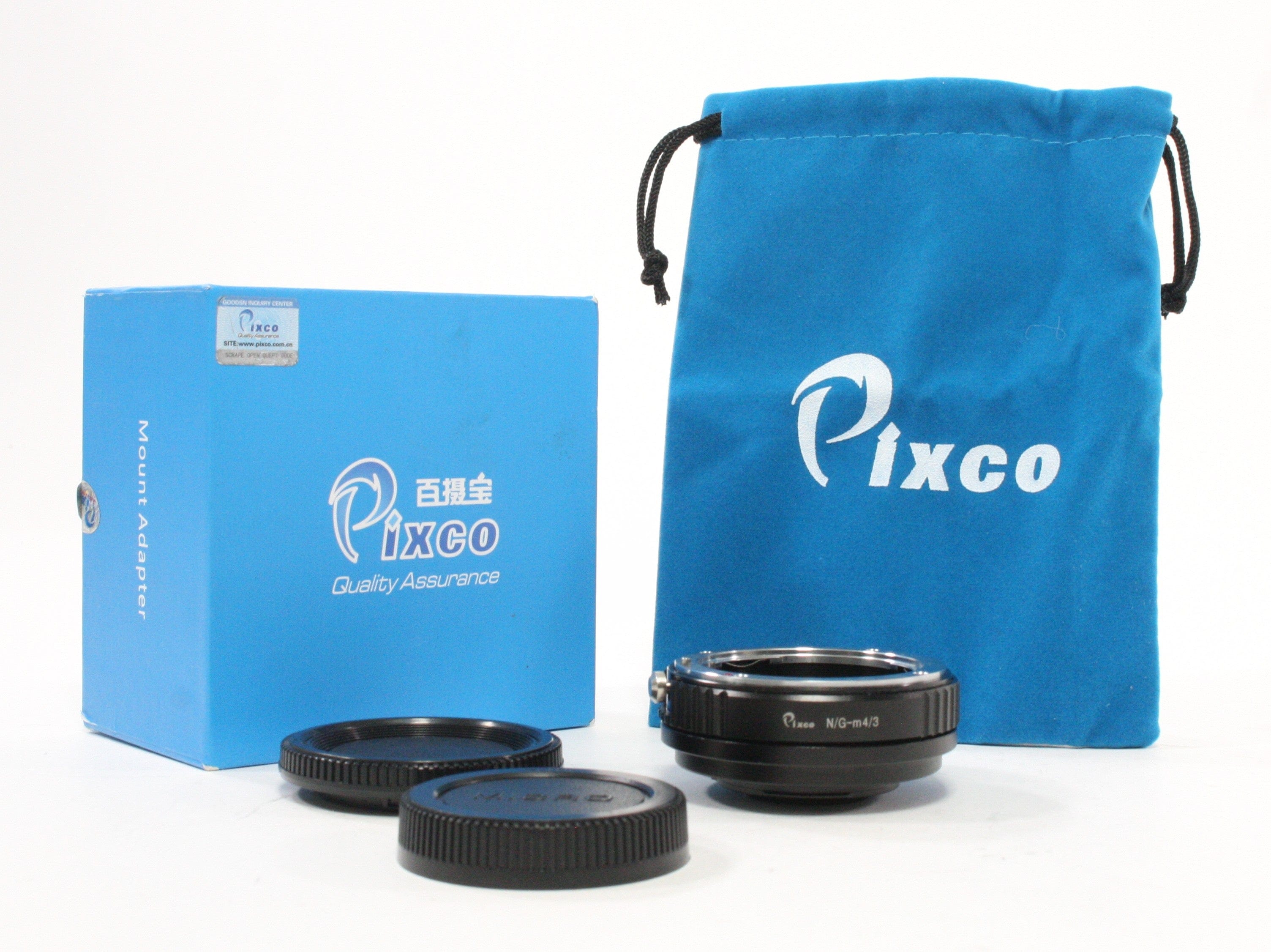 Pixco Adjustable Aperture Speed Mount Nikon F to Micro 4/3 Adapter