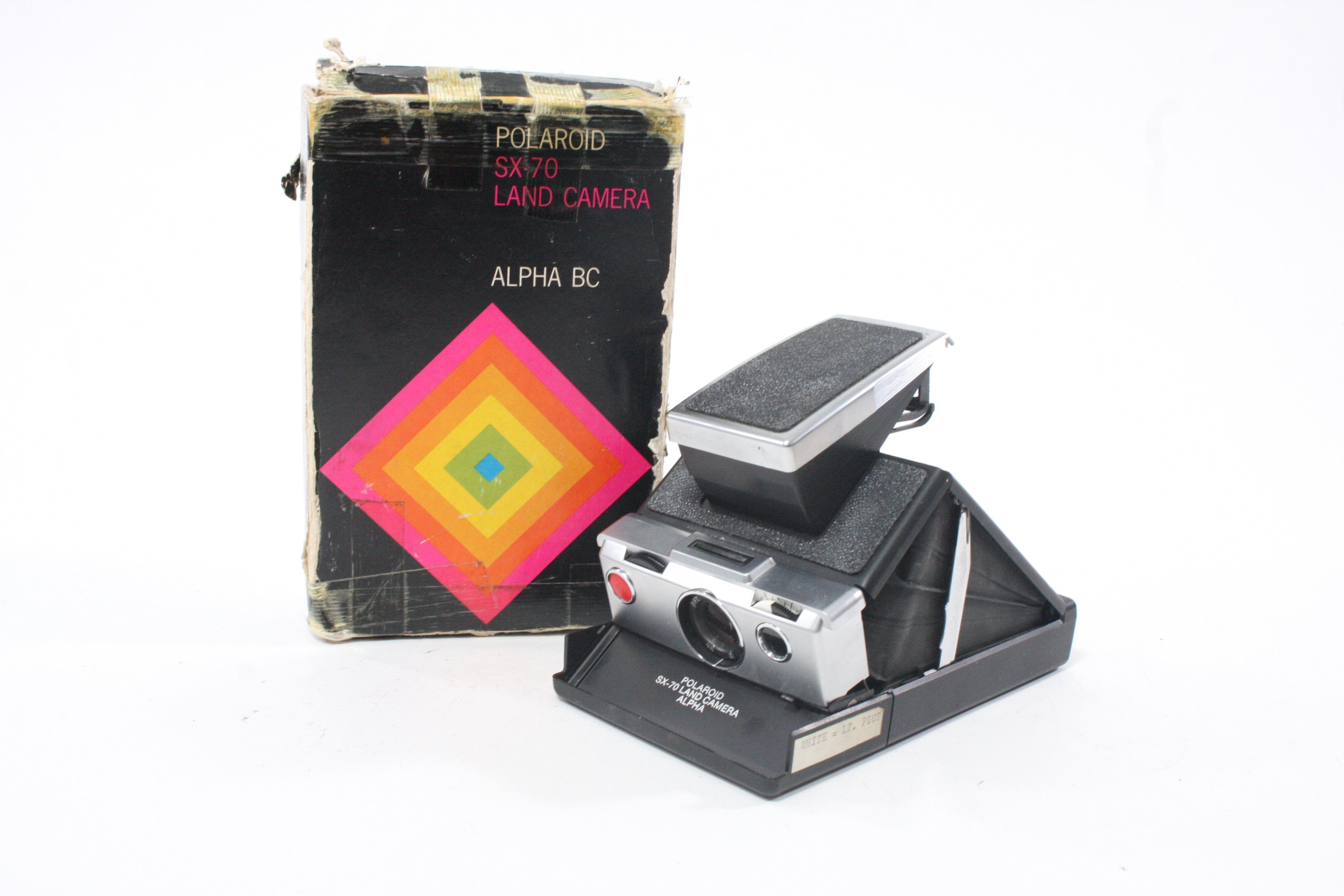 Polaroid SX-70 Land Camera Alpha Instant Camera AS-IS