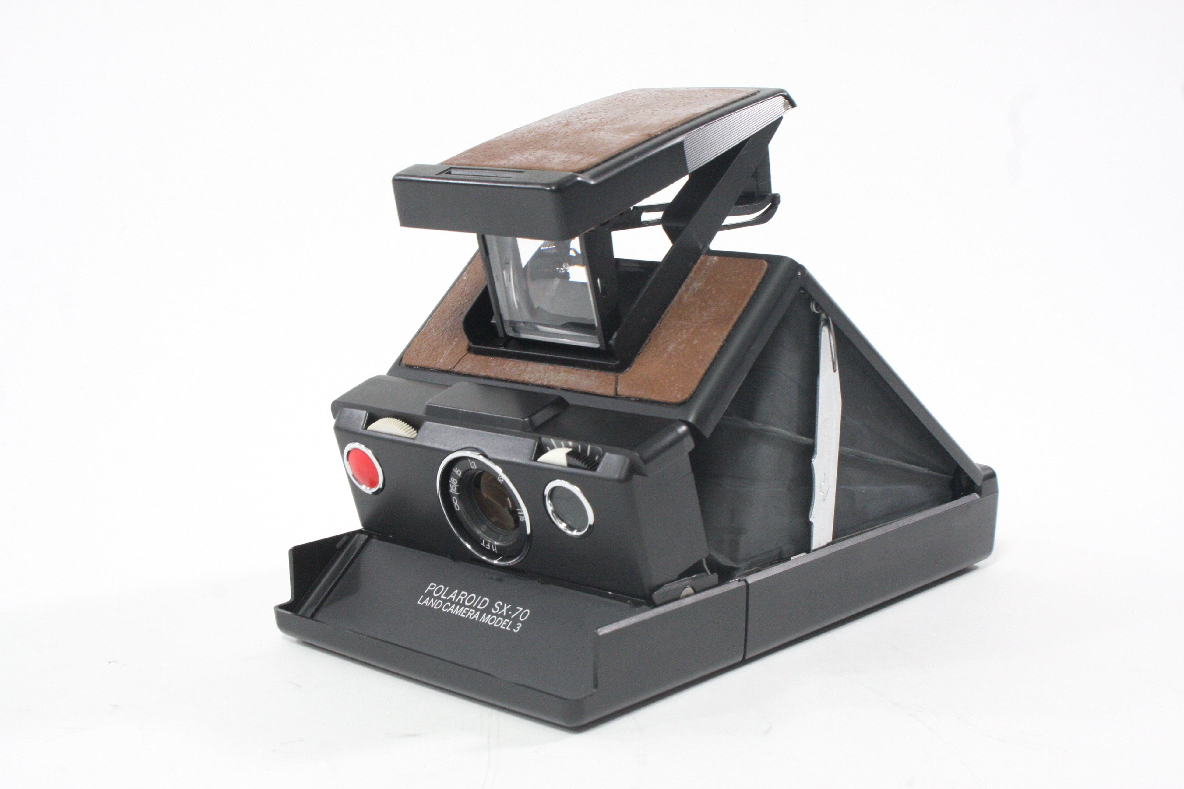 Polaroid SX-70 Land Camera Model 3 with Ever-Ready Case