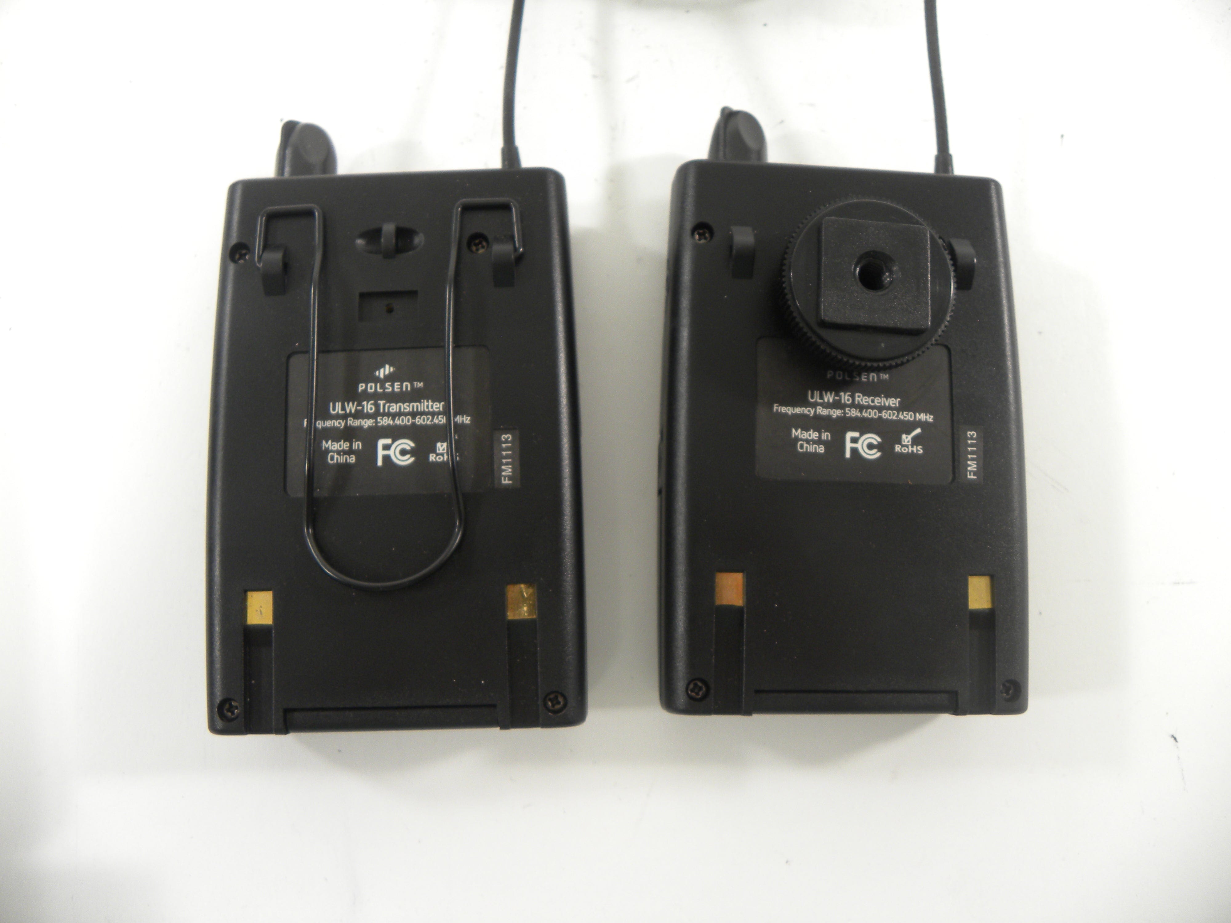 Polsen ULW-16  Transmitter & Receiver 16 Channel