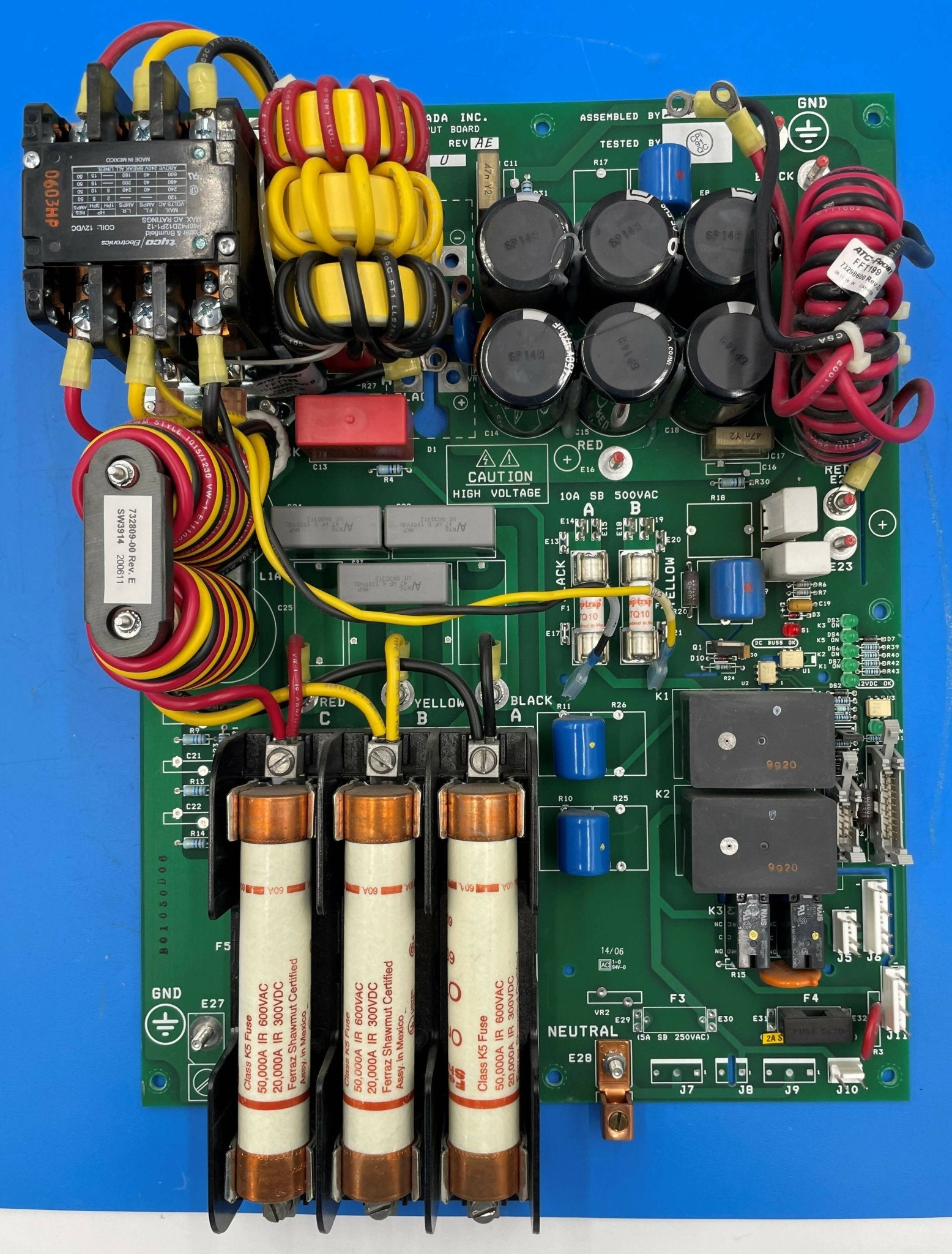 Power Input Board (732161 01 REV AE CPI