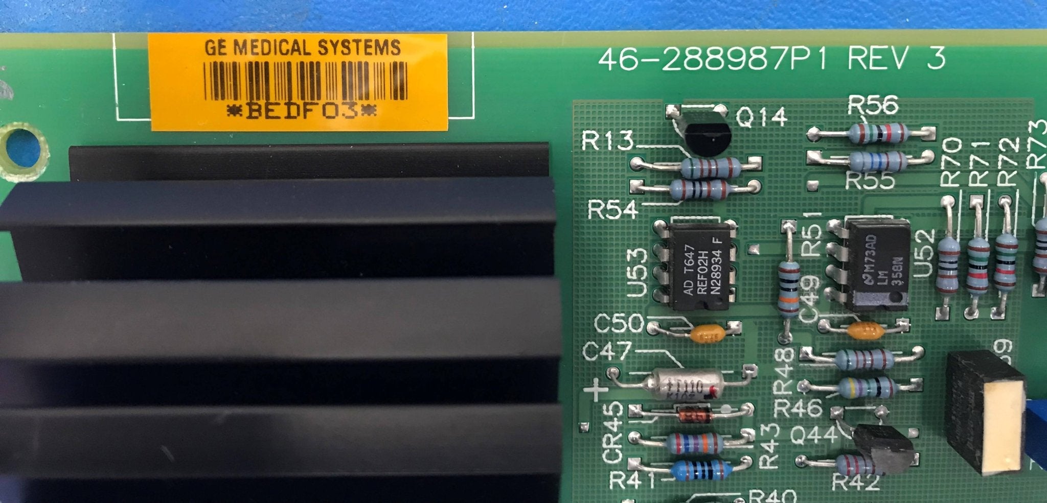 Power On PCB (46-288986/7 G1-D Rev 3 GE Advantx