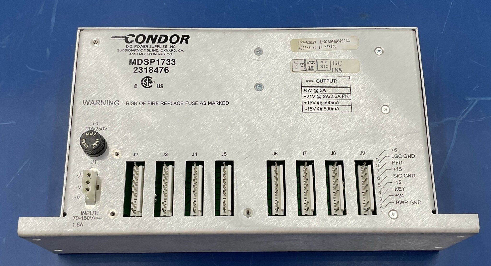 Power Supply LVLE Condor (2318476/MDSP1733 GE AMX 4