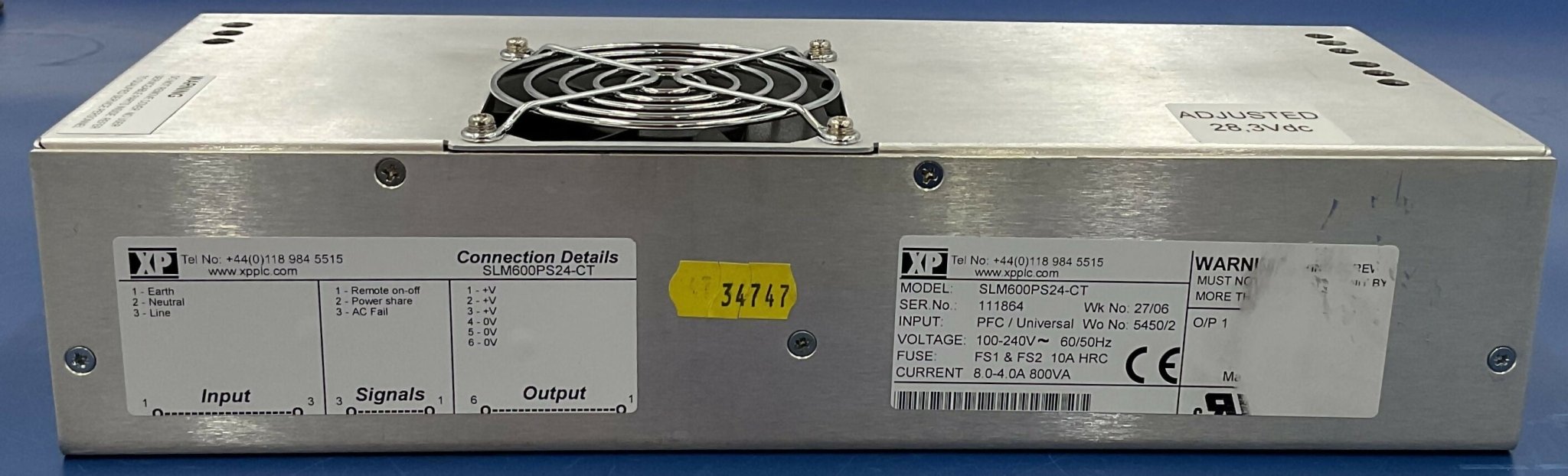 POWER SUPPLY W/CABLE (SLM600PS24-CT/ S0016597