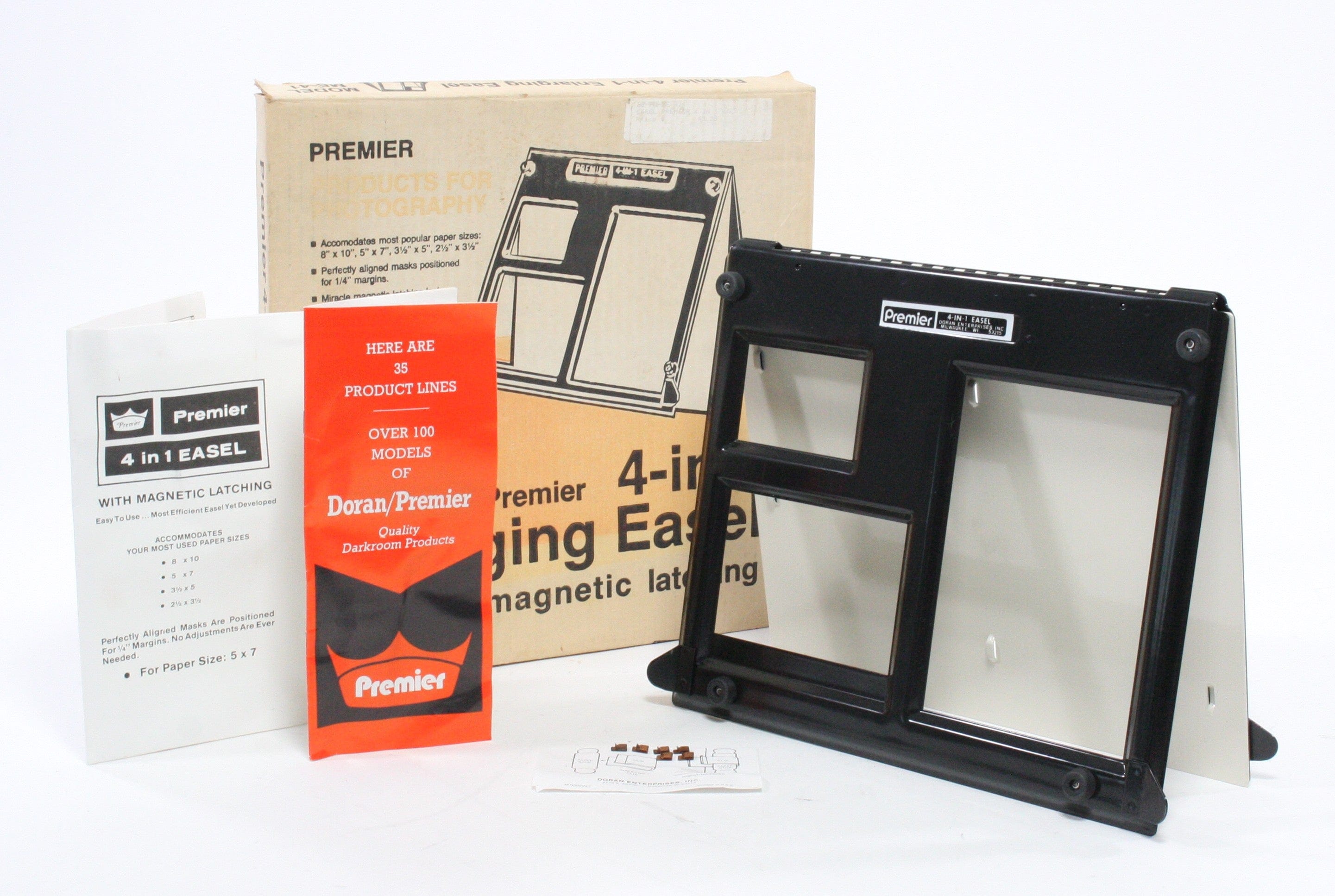 Premier 4-in-1 Enlarging Easel for Darkroom