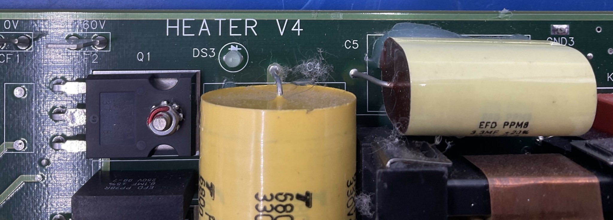 PROGRAMMED HEATER V4 BOARD (2285870-00A GE