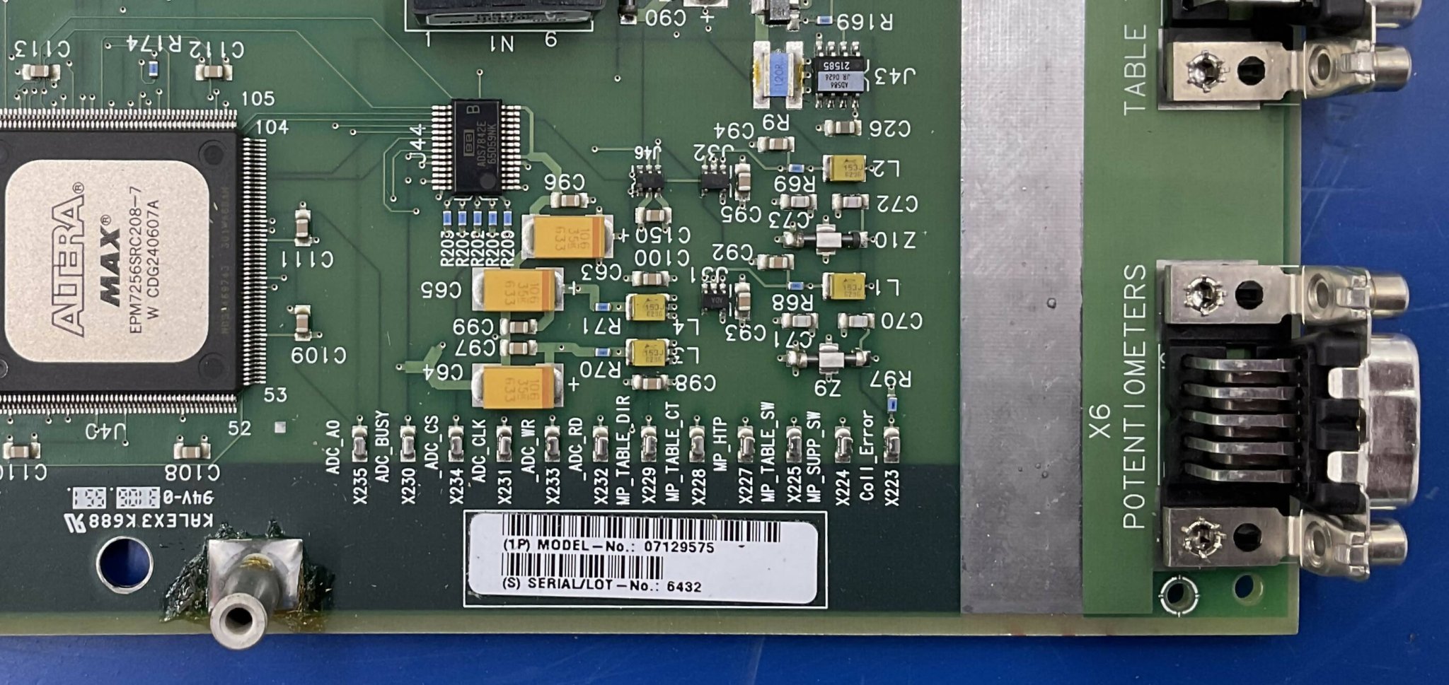 PT-Horizontal Board D701/D2 (08904901/07129575/10596196 Siemens