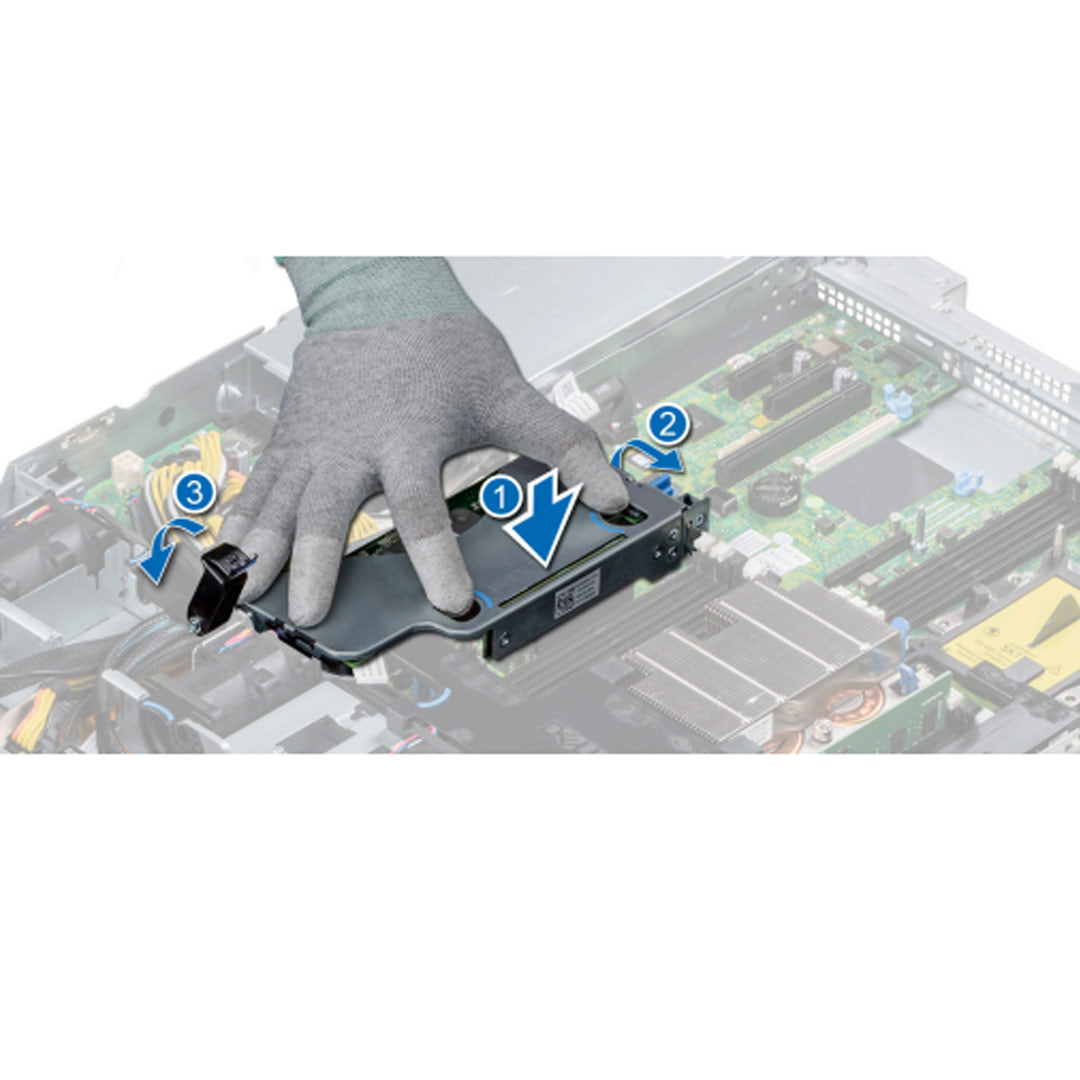 PJW9F - Dell R440 Internal PERC Riser Card x8 PCI-e 3.0 LP/Hl