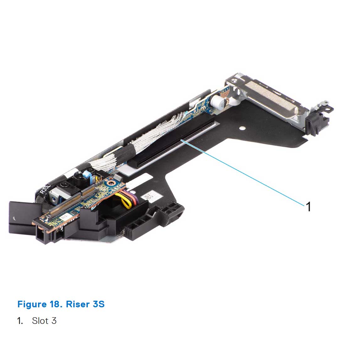 R2U + R3S Riser Configuration 7 | Dell PowerEdge R6615