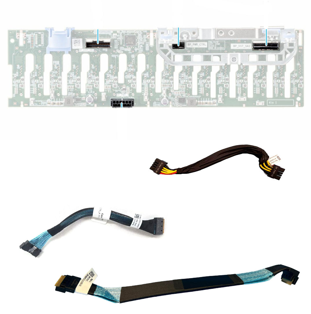 16x2.5" fPERC Backplane Kit w/ Cables | Dell PowerEdge R750
