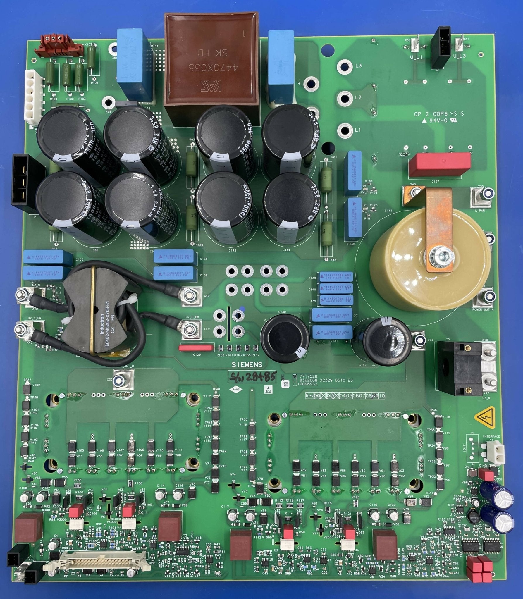 RECTIFIER A100_D510 BOARD (7717528/07717510/07717569 SIEMENS
