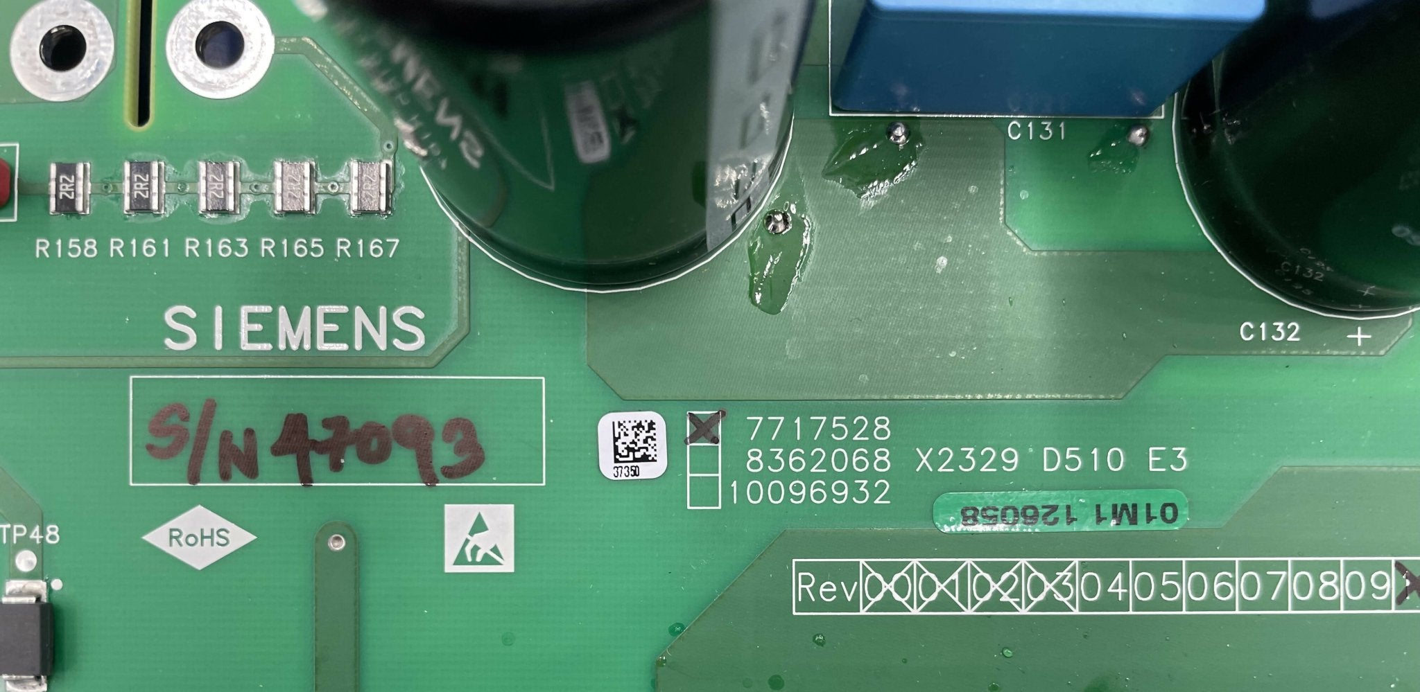 RECTIFIER A100_D510 BOARD (7717528/07717510/07717569 SIEMENS