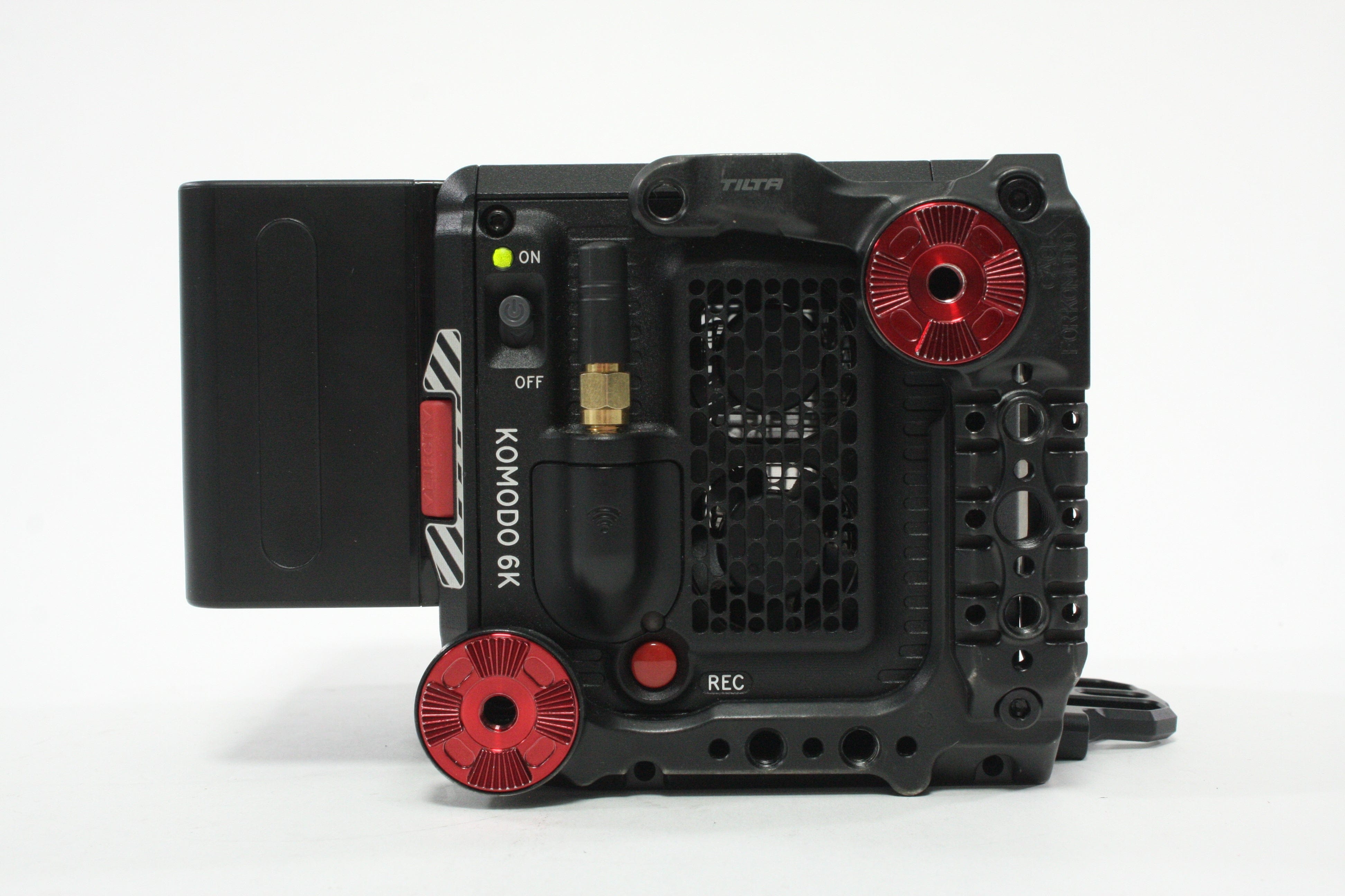 Red Komodo 6K Digital Cinema Camera with RF Mount with Tilta Cage