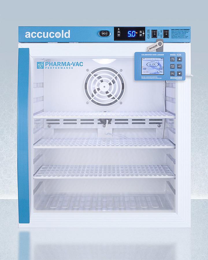Accucold ARG1PVDL2B 1 Cu.Ft. Compact Vaccine Refrigerator