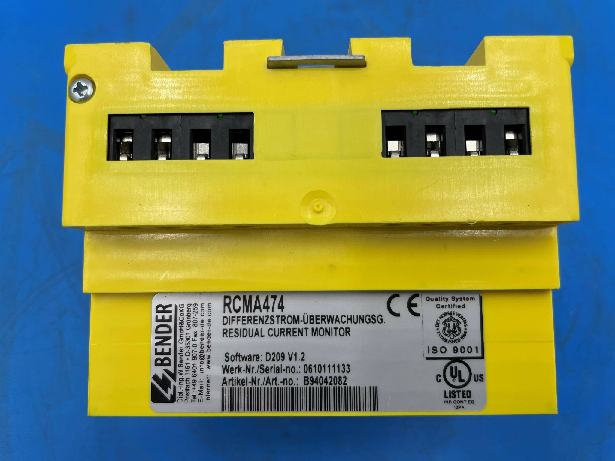 Residual Current Monitor F18 (10161694/RCMA474 Siemens