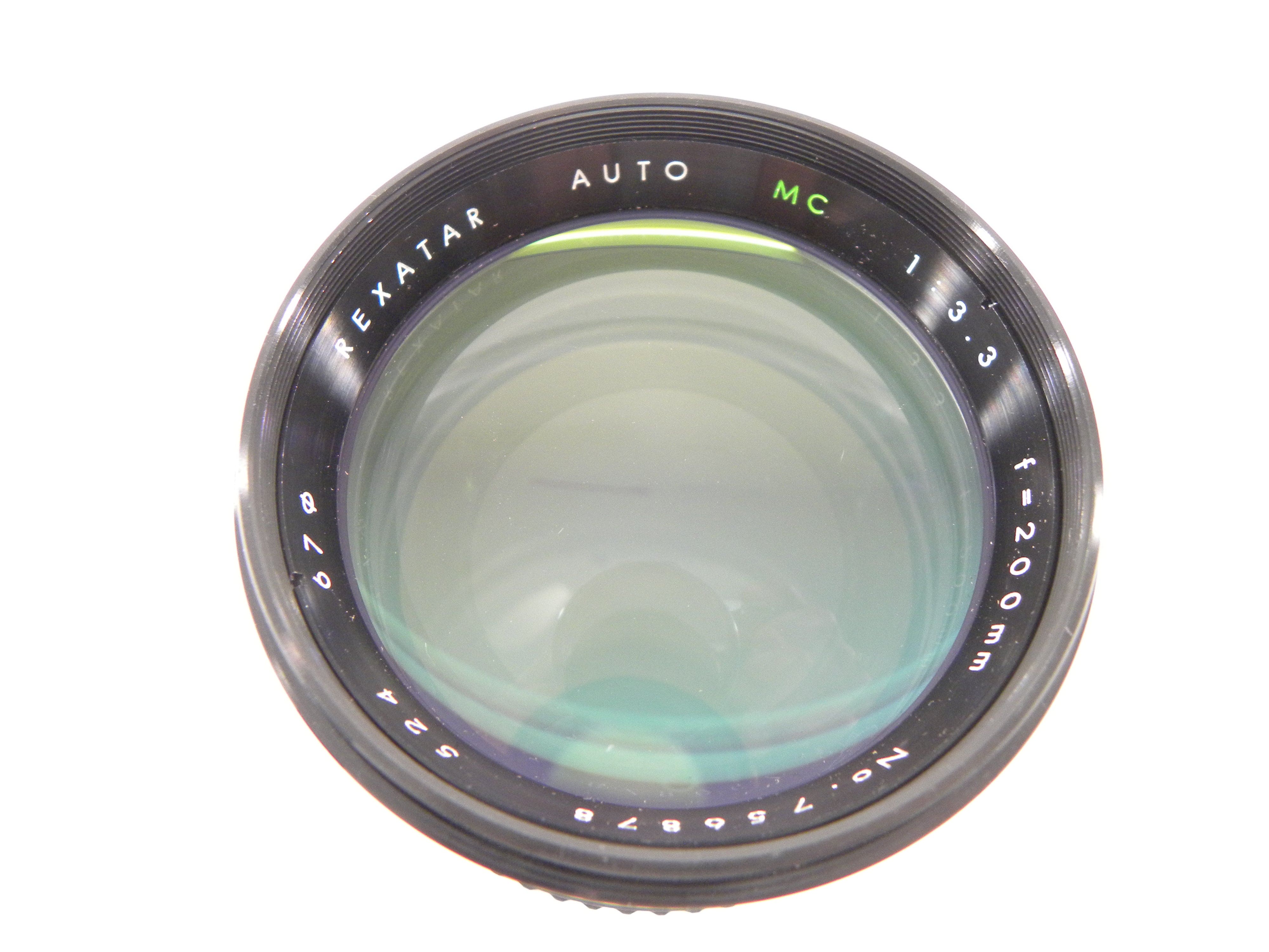 Rexatar Auto MC 524 200mm f3.3 Konica AR Mount
