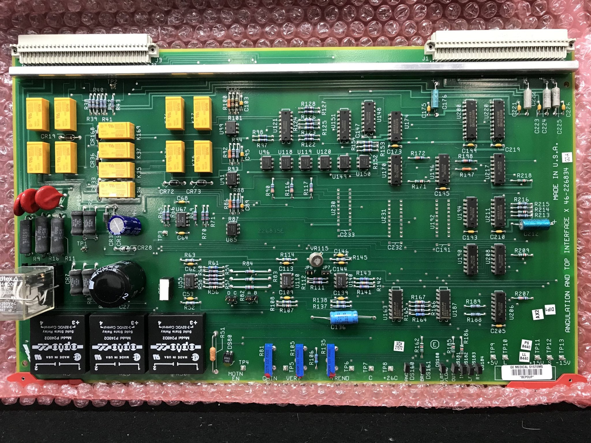 RF Angulation /Top Interface Board (46-226834 G2-A GE