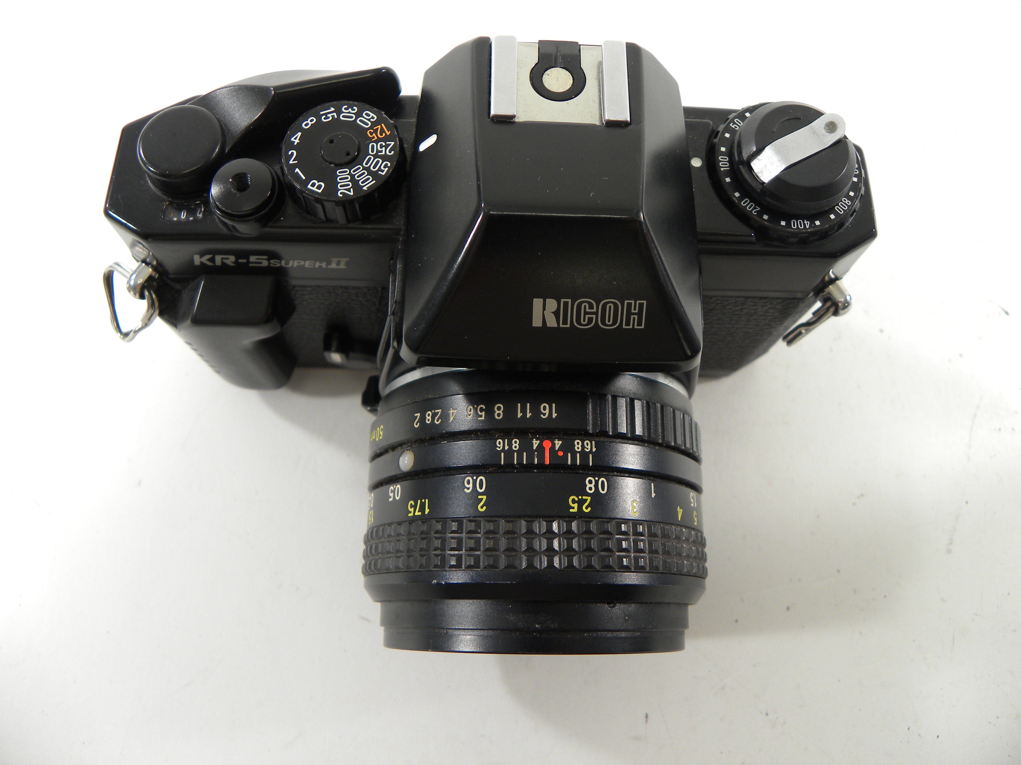 Ricoh KR-5 Super II 35mm SLR w/Ricoh XR Rikenon 50mm f2