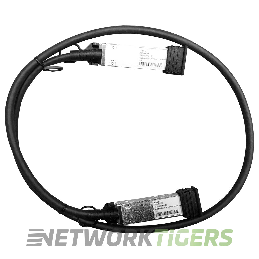 NEW Ruckus E40G-QSFP-C-0101 1m 40GB QSFP+ Direct Attach Copper Cable