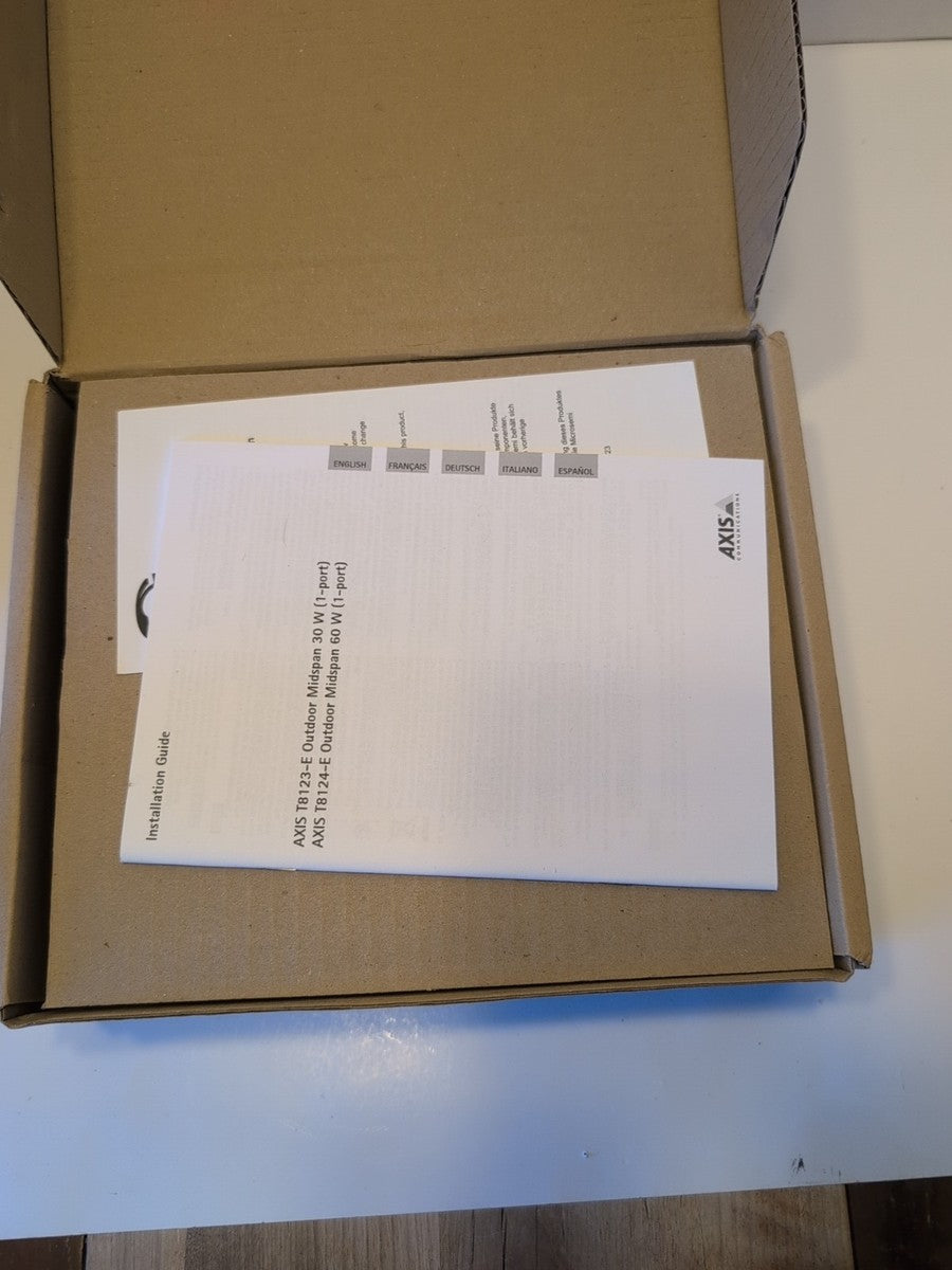 AXIS T8123-E Outdoor Midspan 30 W - P/N # 5030-234 New and Sealed