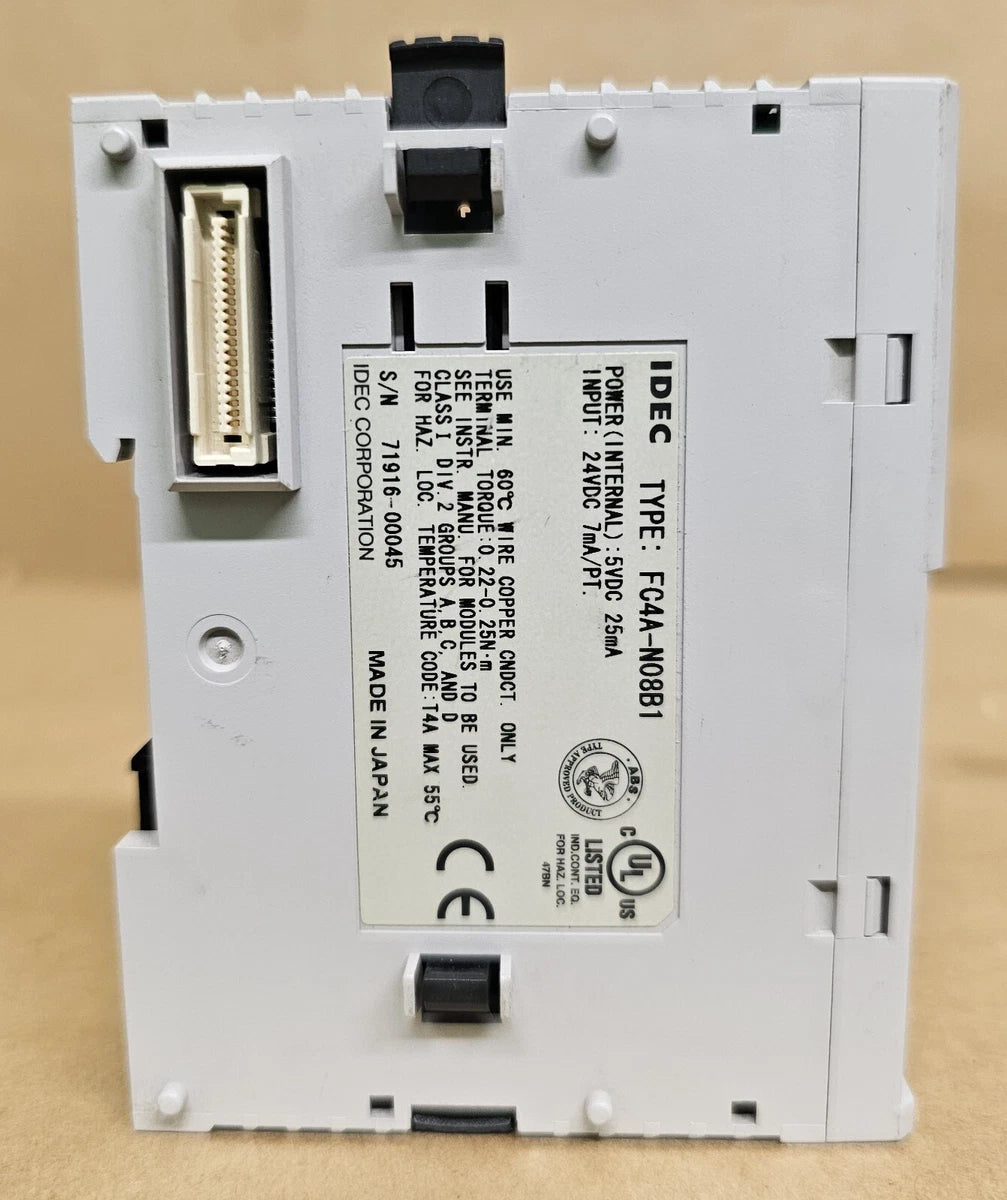 IDEC FC4A-N08B1 24VDC MODULE