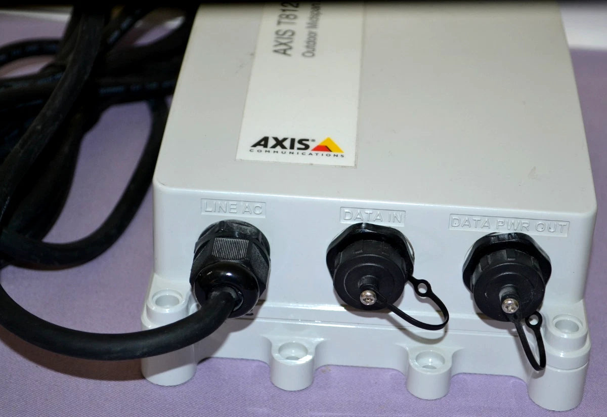 Axis T8123-E Outdoor Midspan 30W PoE With Injector, 1-Port, IP66 Weatherproof
