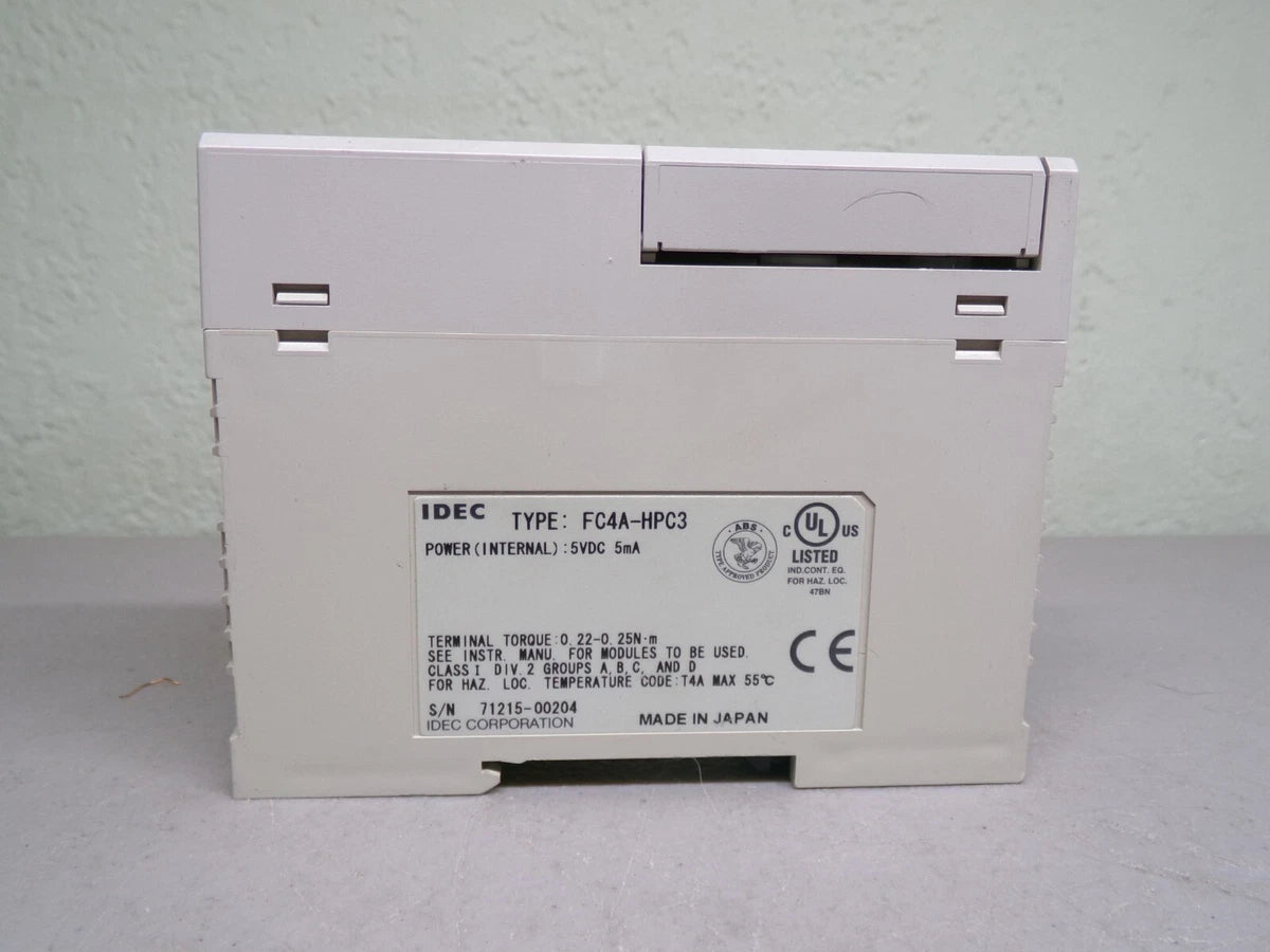 IDEC FC4A-HPC3 COMMUNICATION MODULE