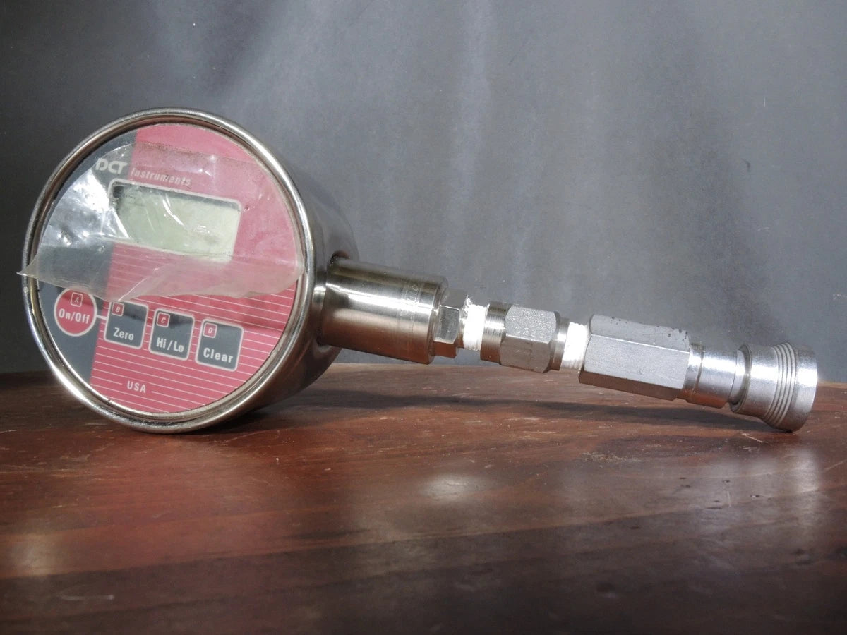 Druck DPI 610 Calibrator w PDCR 2200-A14 Pressure Transducer Accessories, Gauges