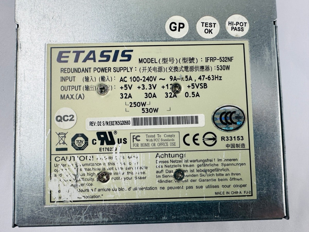 Etasis IFRP-532NF Industrial Power Supply