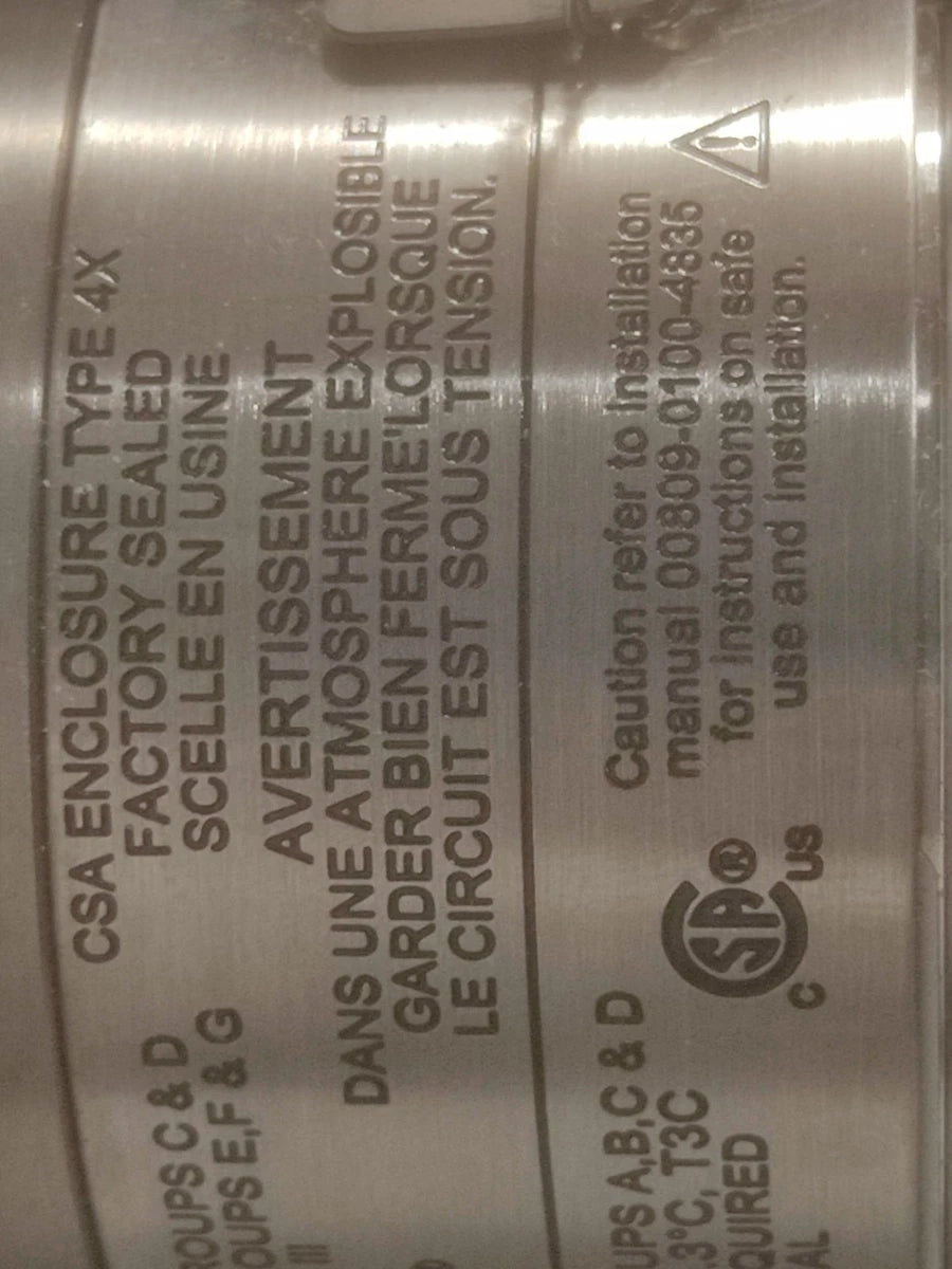 Rosemount 3152N Nuclear Differential Pressure Transmitter 0–2000 PSI 48VDC